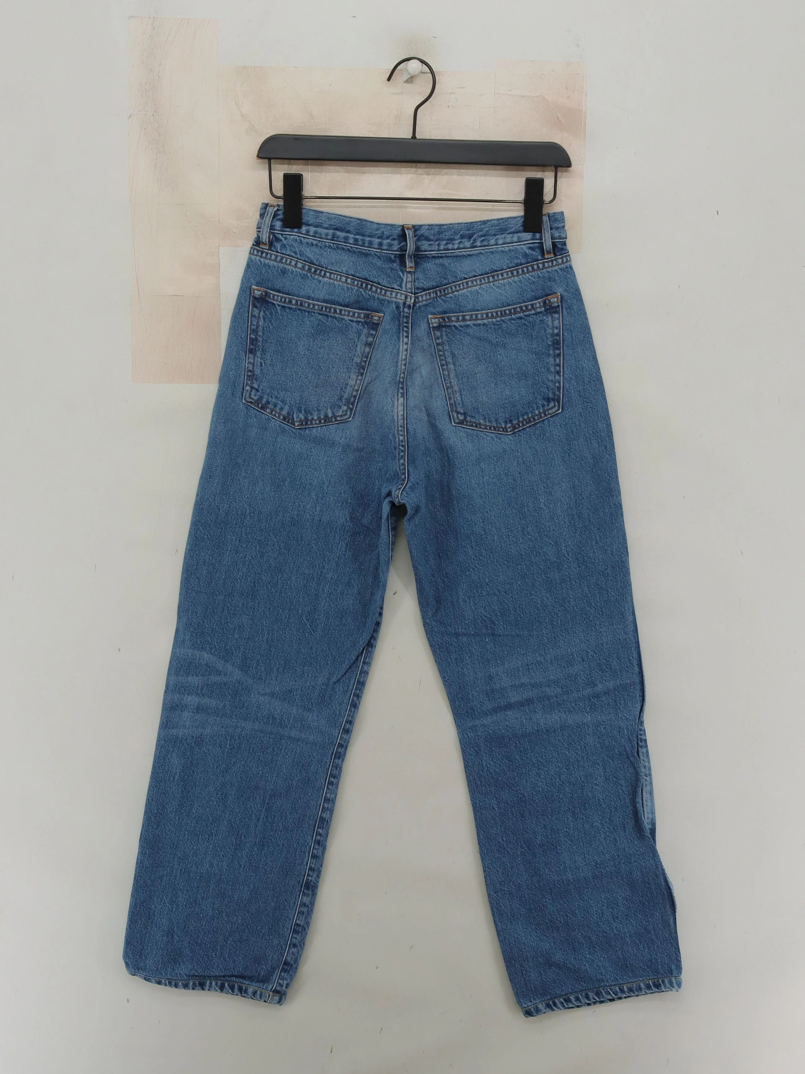 3x1 Men's Jeans W 28 in Blue 100% Cotton Straight - Image 2