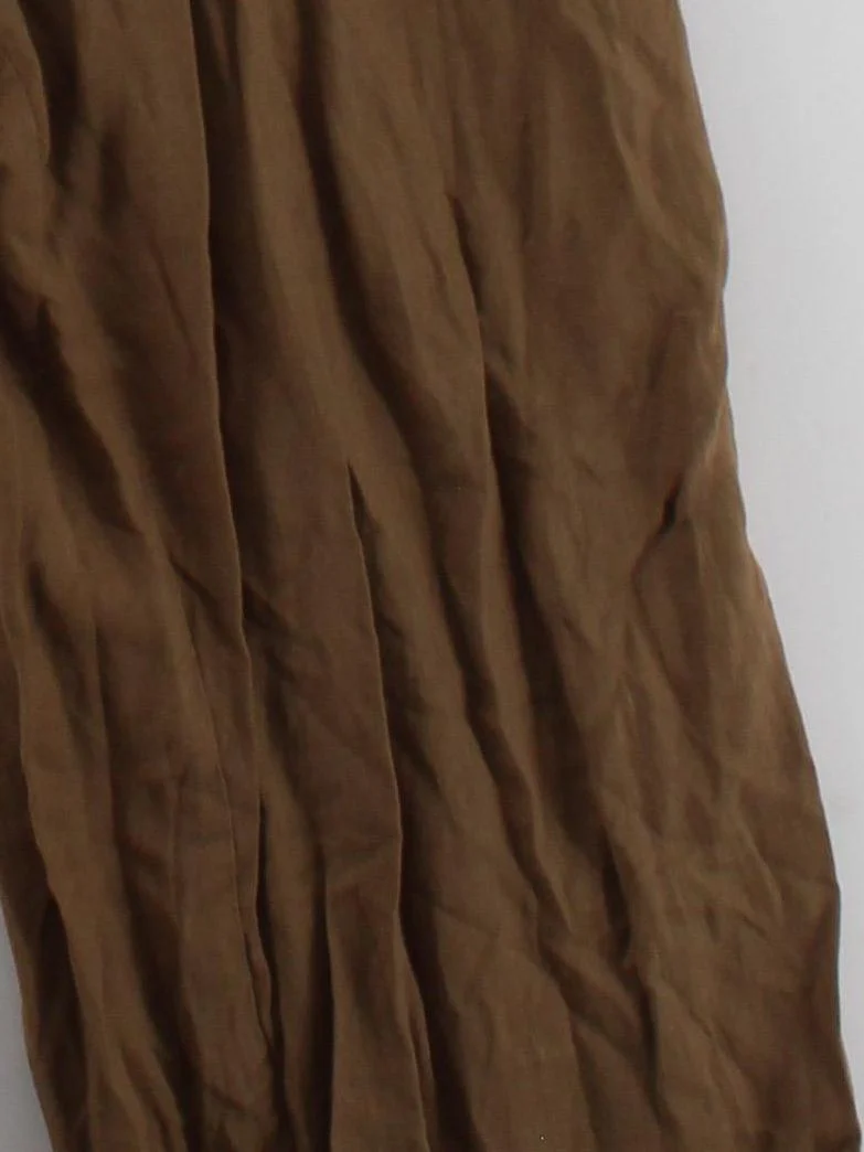 8 Seconds Women's Jumpsuit M Brown 100% Viscose Wide-Leg Jumpsuit - Image 4
