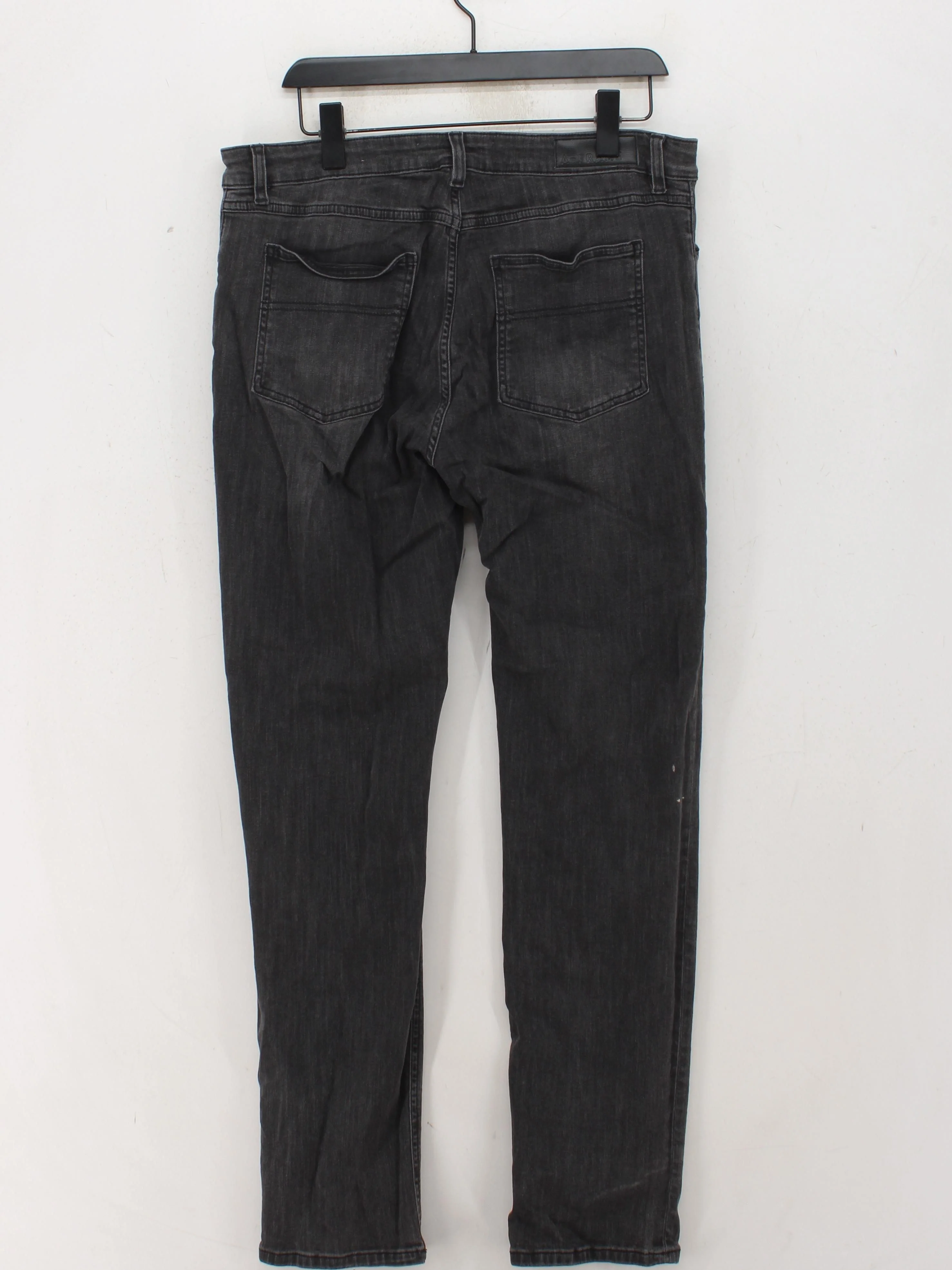 A-Frame Men's Jeans W 36 in Grey Cotton with Elastane Straight - Image 2