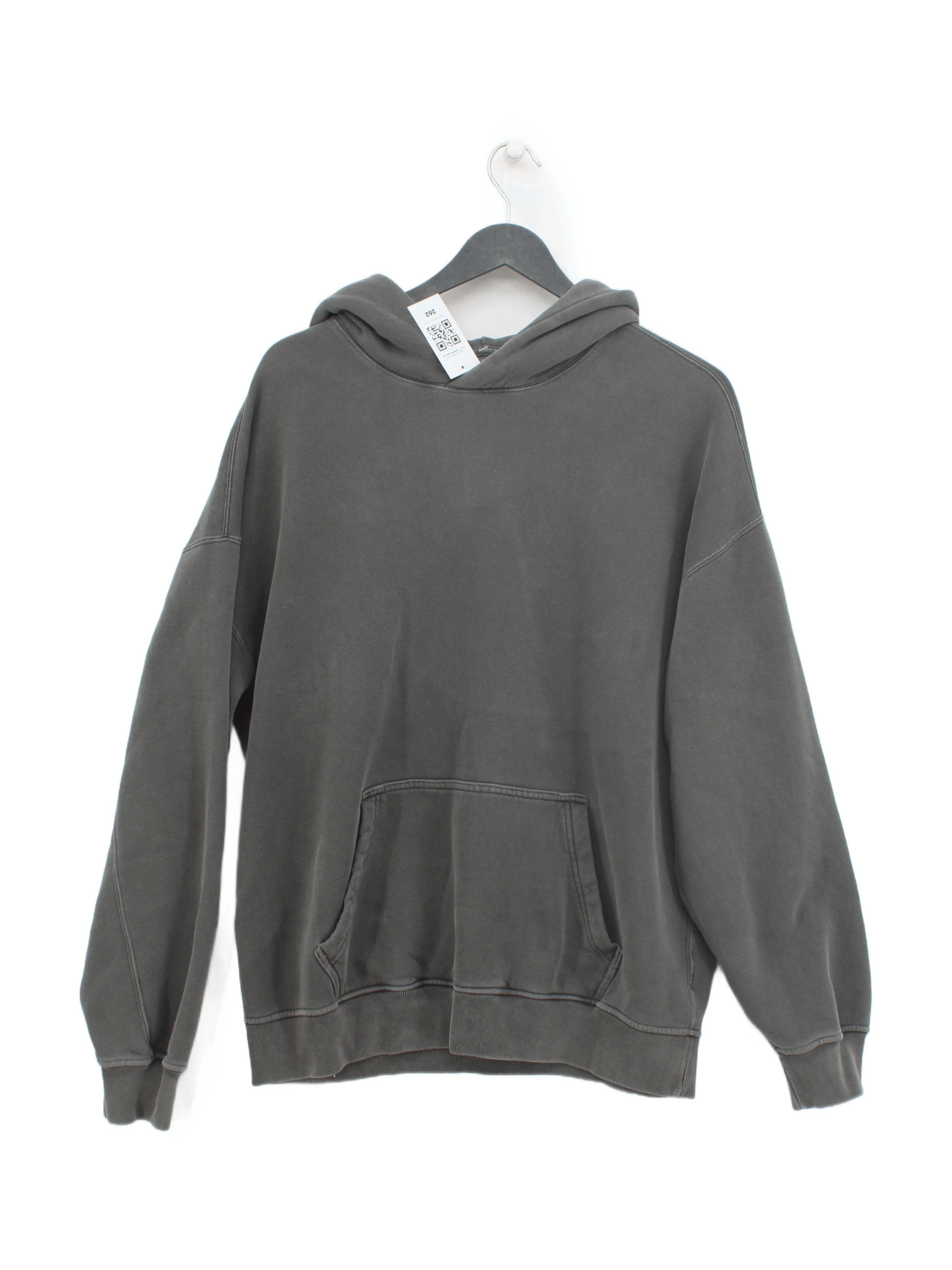 Abercrombie & Fitch Men's Hoodie S Grey 100% Cotton Pullover