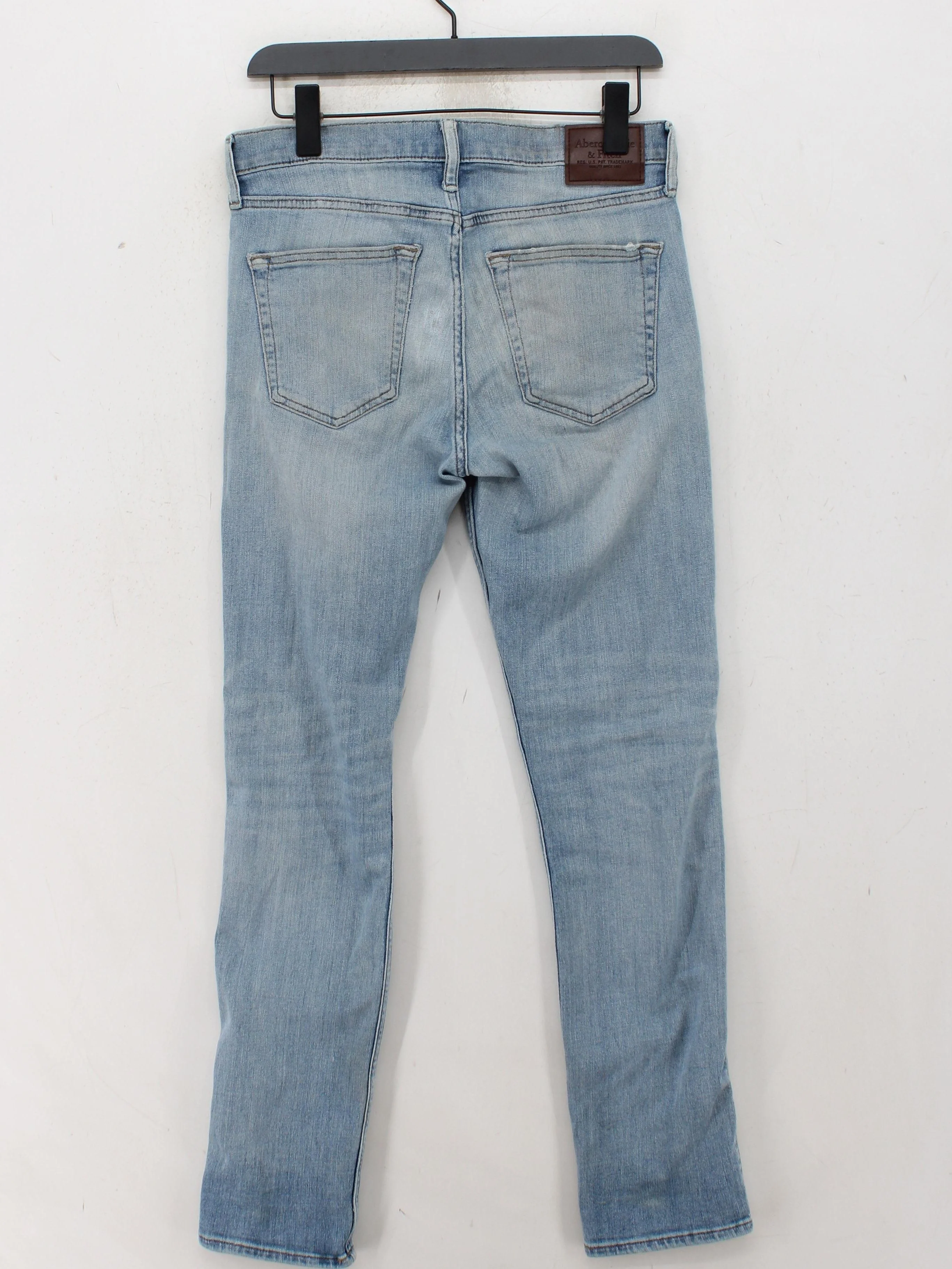 Abercrombie & Fitch Men's Jeans W 28 in Blue Cotton - Image 2