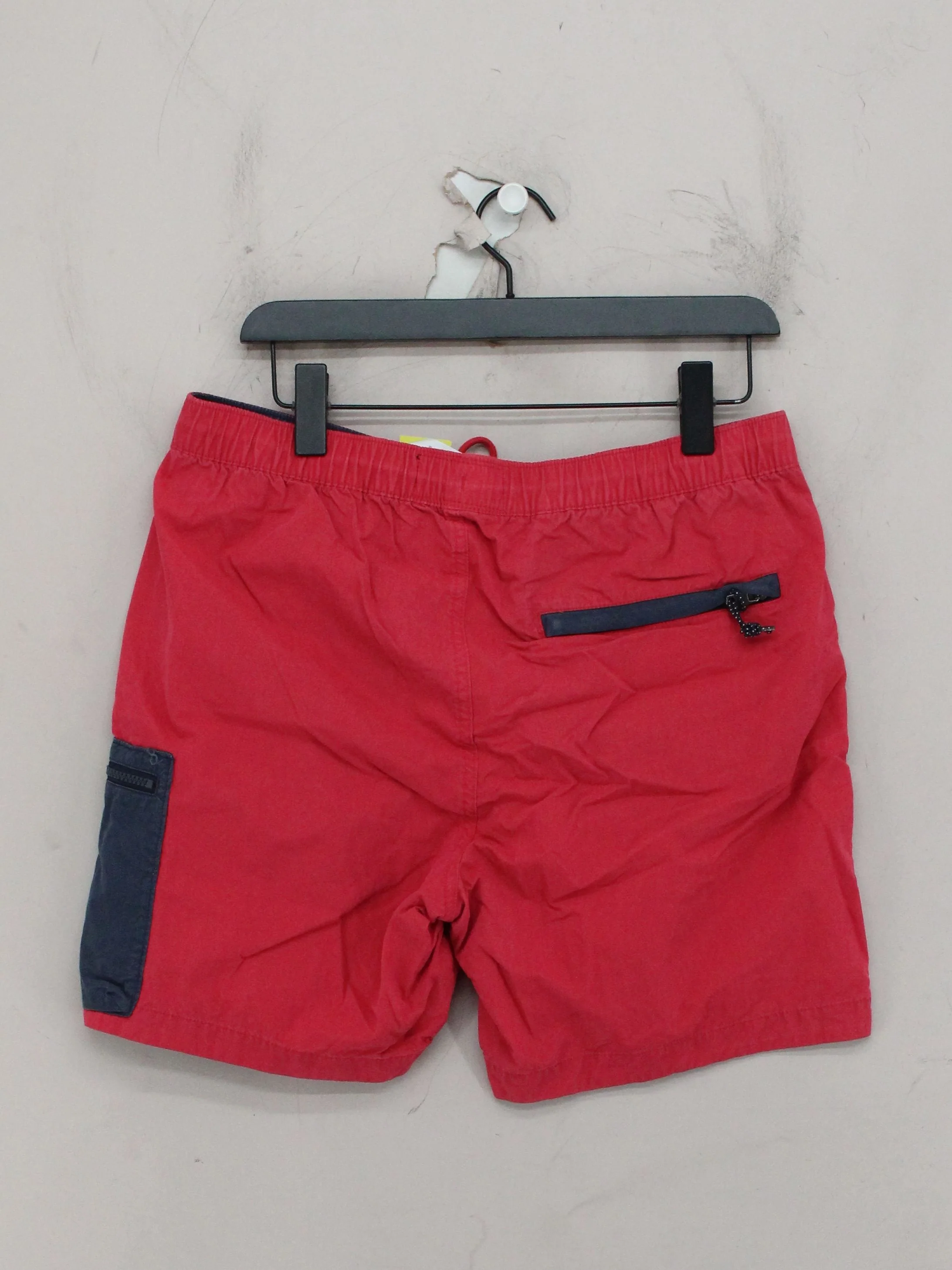 Abercrombie & Fitch Men's Shorts M Red Cotton with Nylon Sweat - Image 2