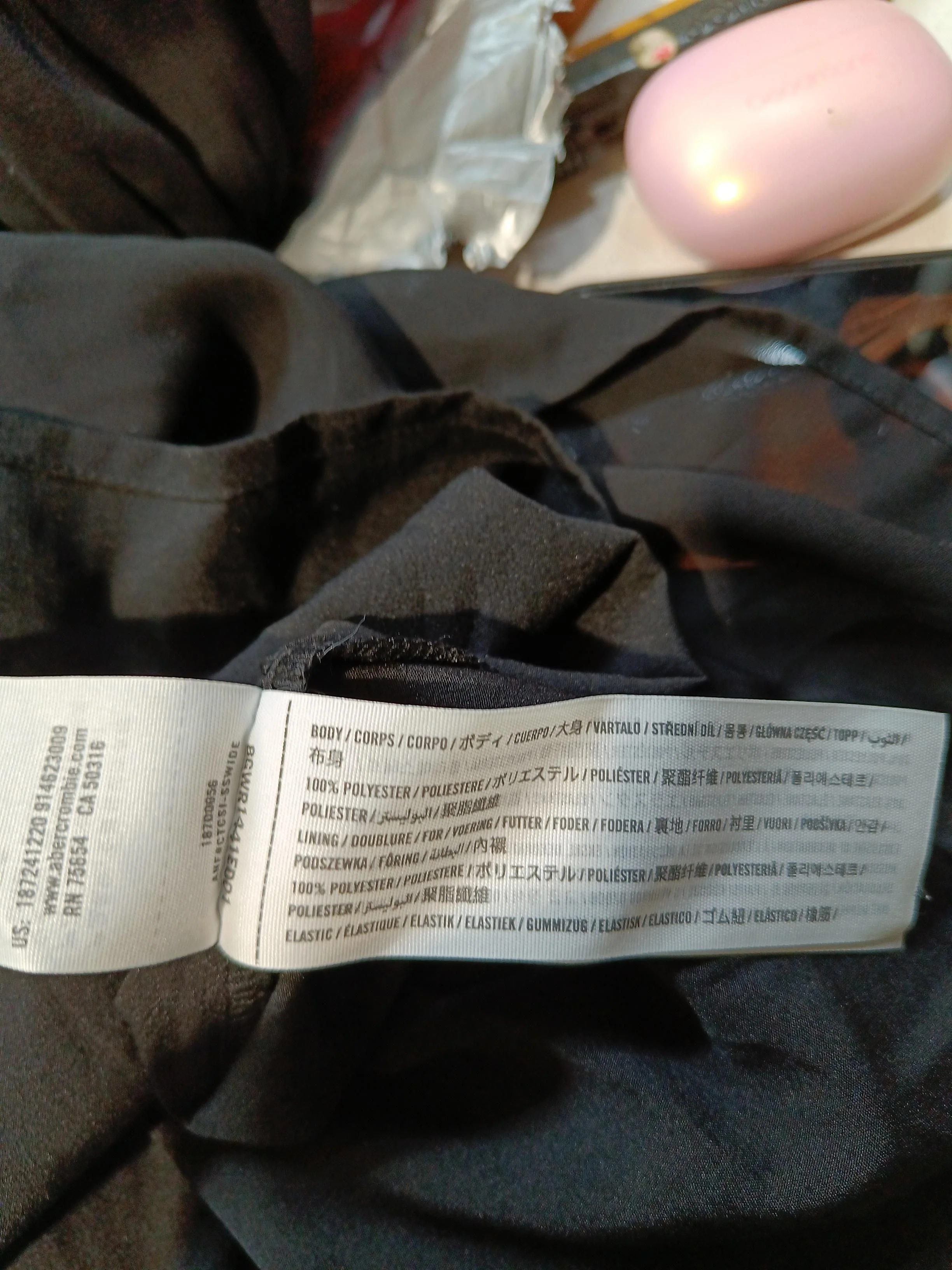 Abercrombie & Fitch Mini Dress XS in Black - Image 6