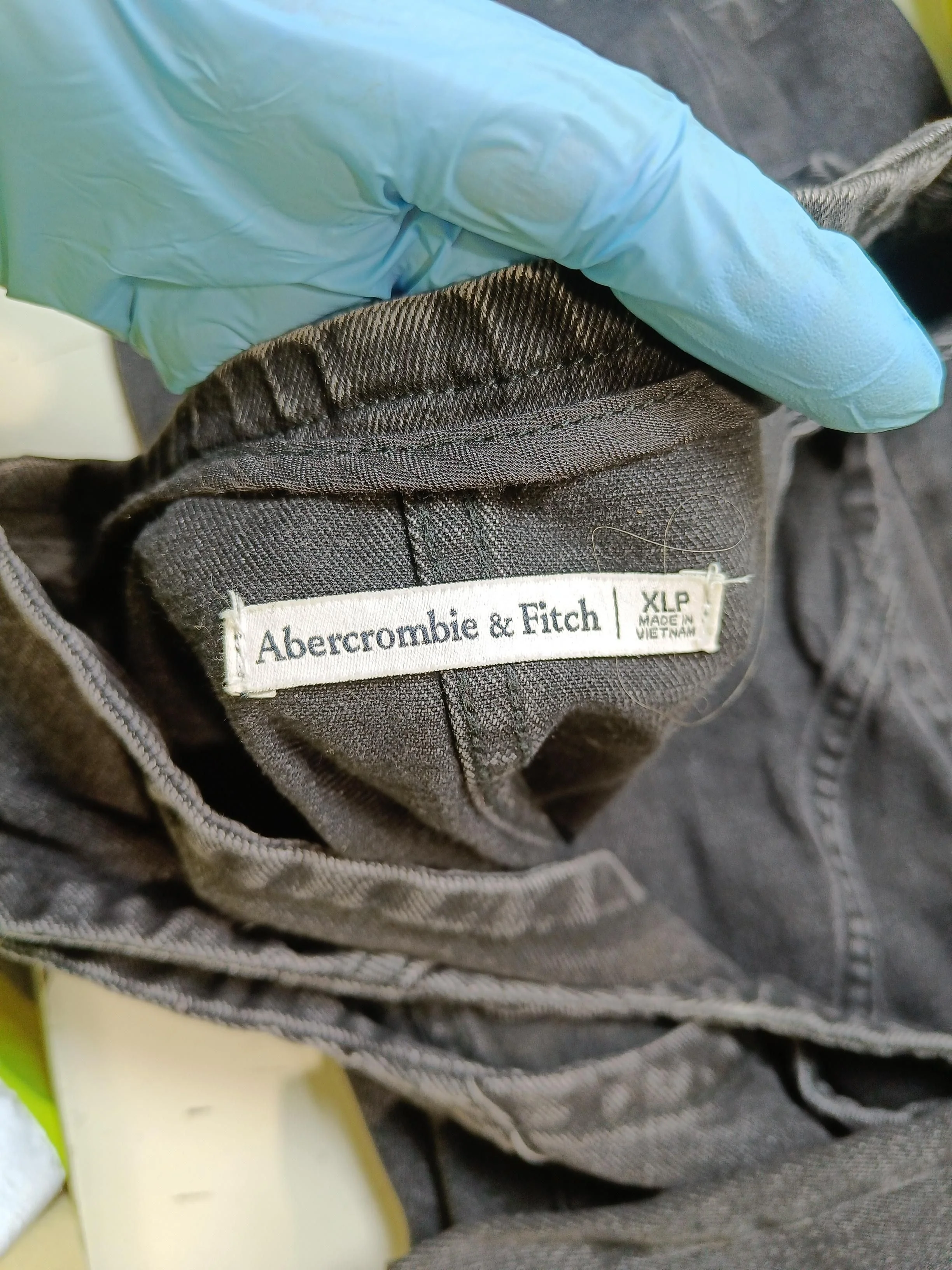 Abercrombie & Fitch Shirt Midi Dress XL in Black - Image 5