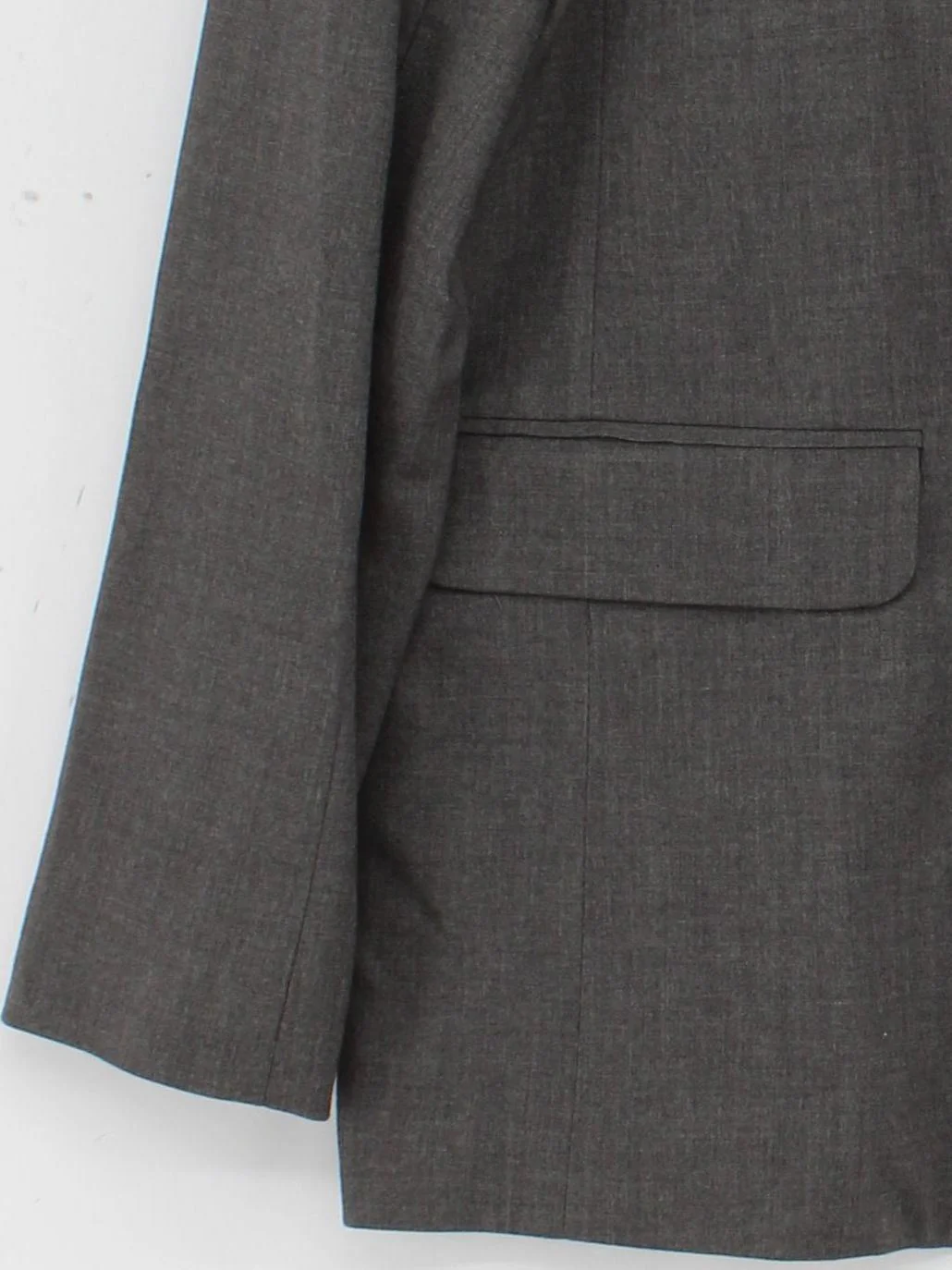 Abercrombie & Fitch Women's Blazer S Grey Polyester - Image 4