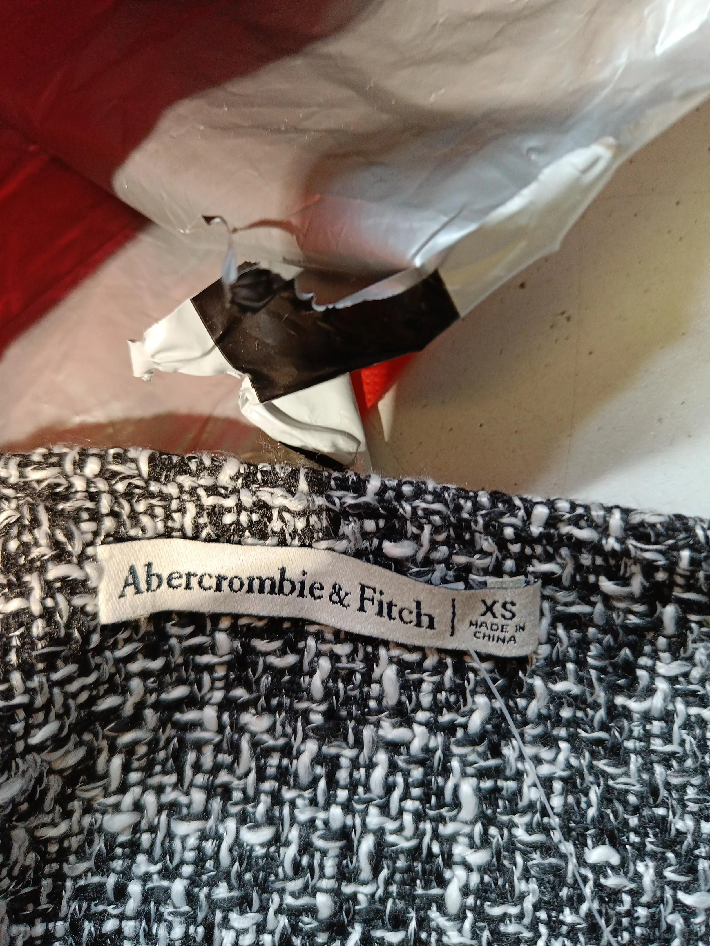 Abercrombie & Fitch Women's Coat XS Multi Polyester with Elastane Overcoat - Image 5