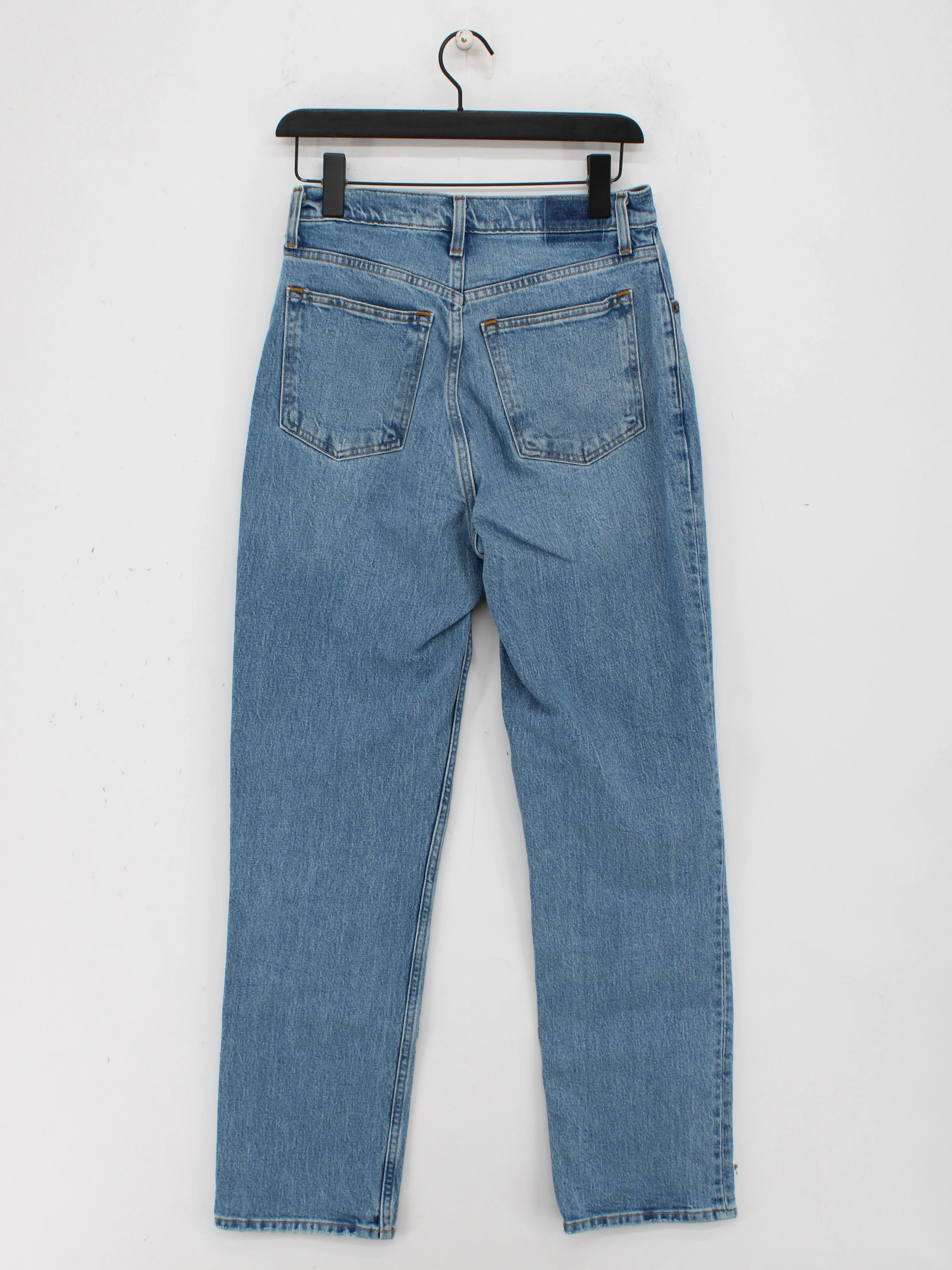 Abercrombie & Fitch Women's Jeans UK 10 Blue Cotton with Elastane Straight - Image 2