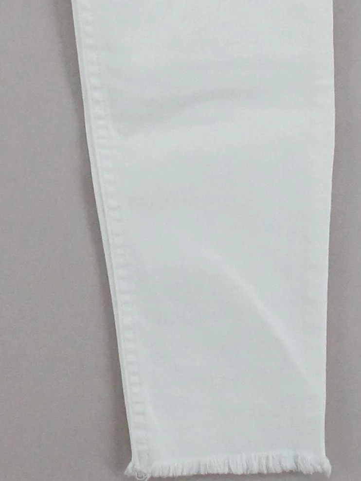 Abercrombie & Fitch Women's Jeans UK 12 Cream 100% Cotton Skinny - Image 4