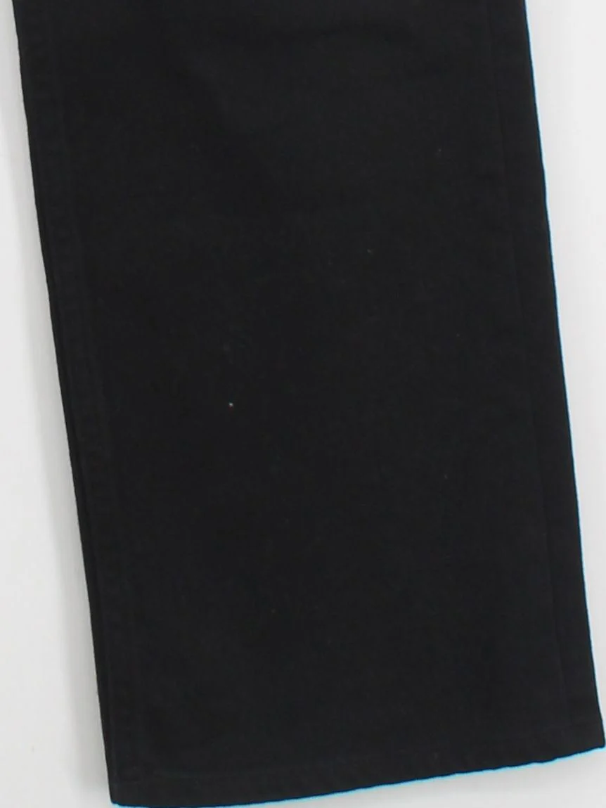 Abercrombie & Fitch Women's Jeans W 24 in Black Cotton with Elastane Mom - Image 4