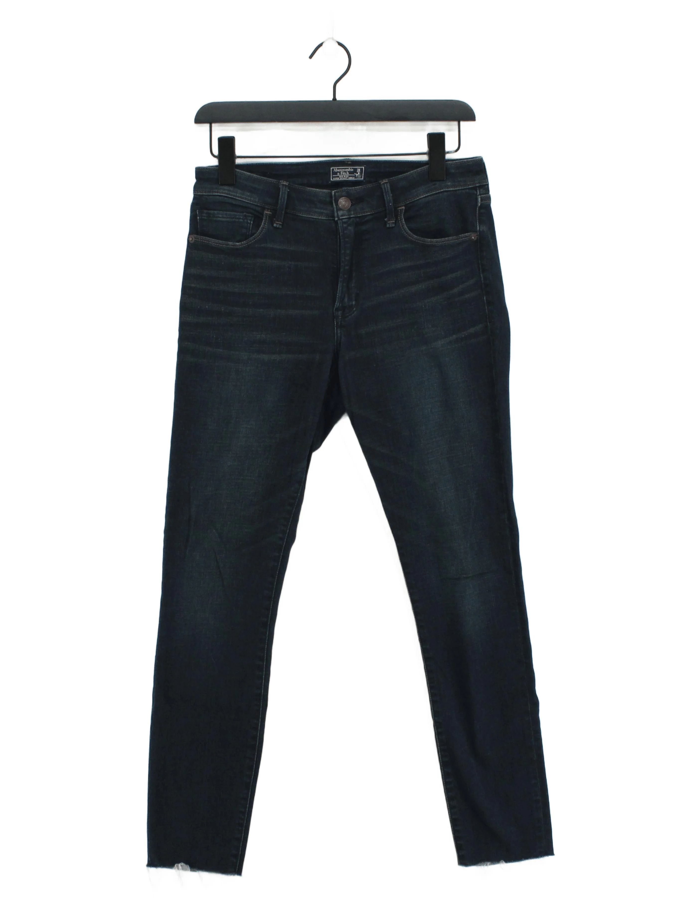 Abercrombie & Fitch Women's Jeans W 28 in Blue Cotton