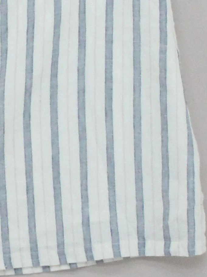 Abercrombie & Fitch Women's Mini Skirt XS Cream Linen with Cotton, Viscose Mini - Image 4