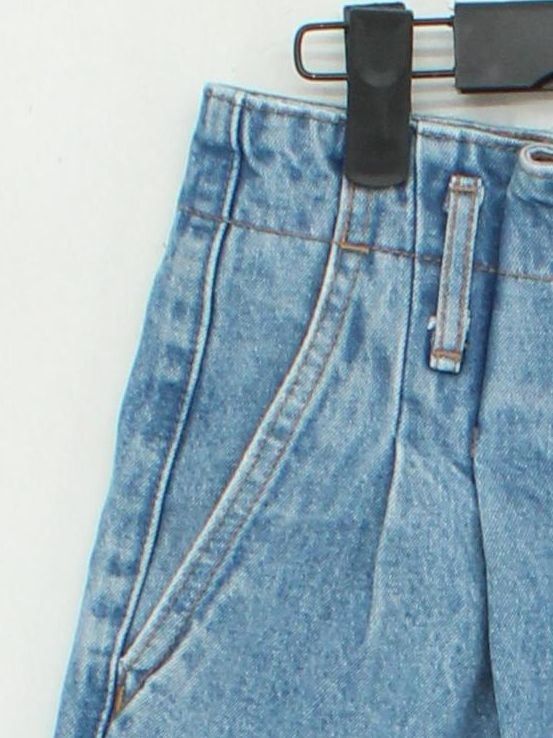 Abercrombie & Fitch Women's Shorts W 27 in Blue 100% Cotton Mom - Image 4