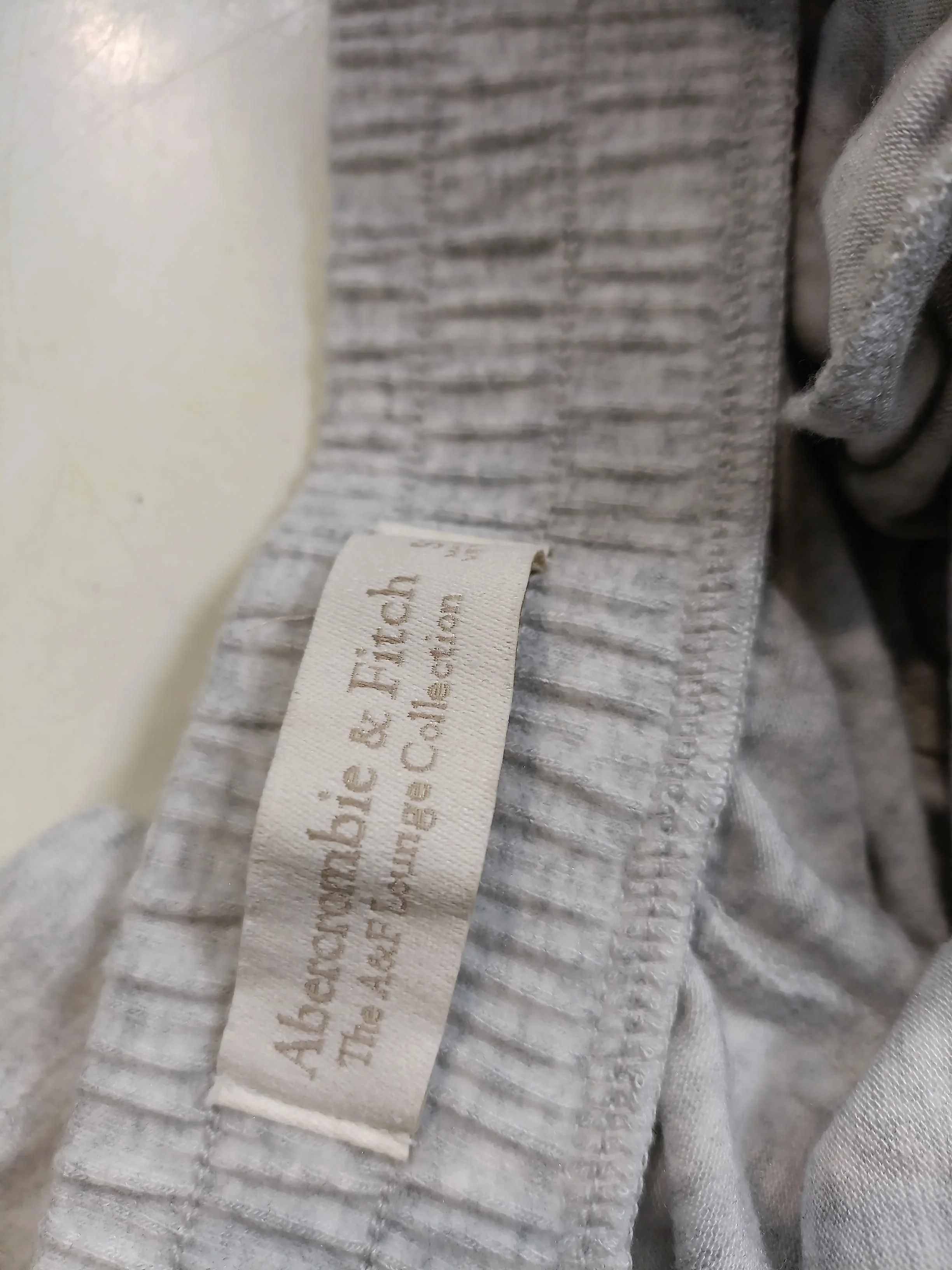 Abercrombie & Fitch Women's Sports Bottoms S Grey Cotton - Image 5