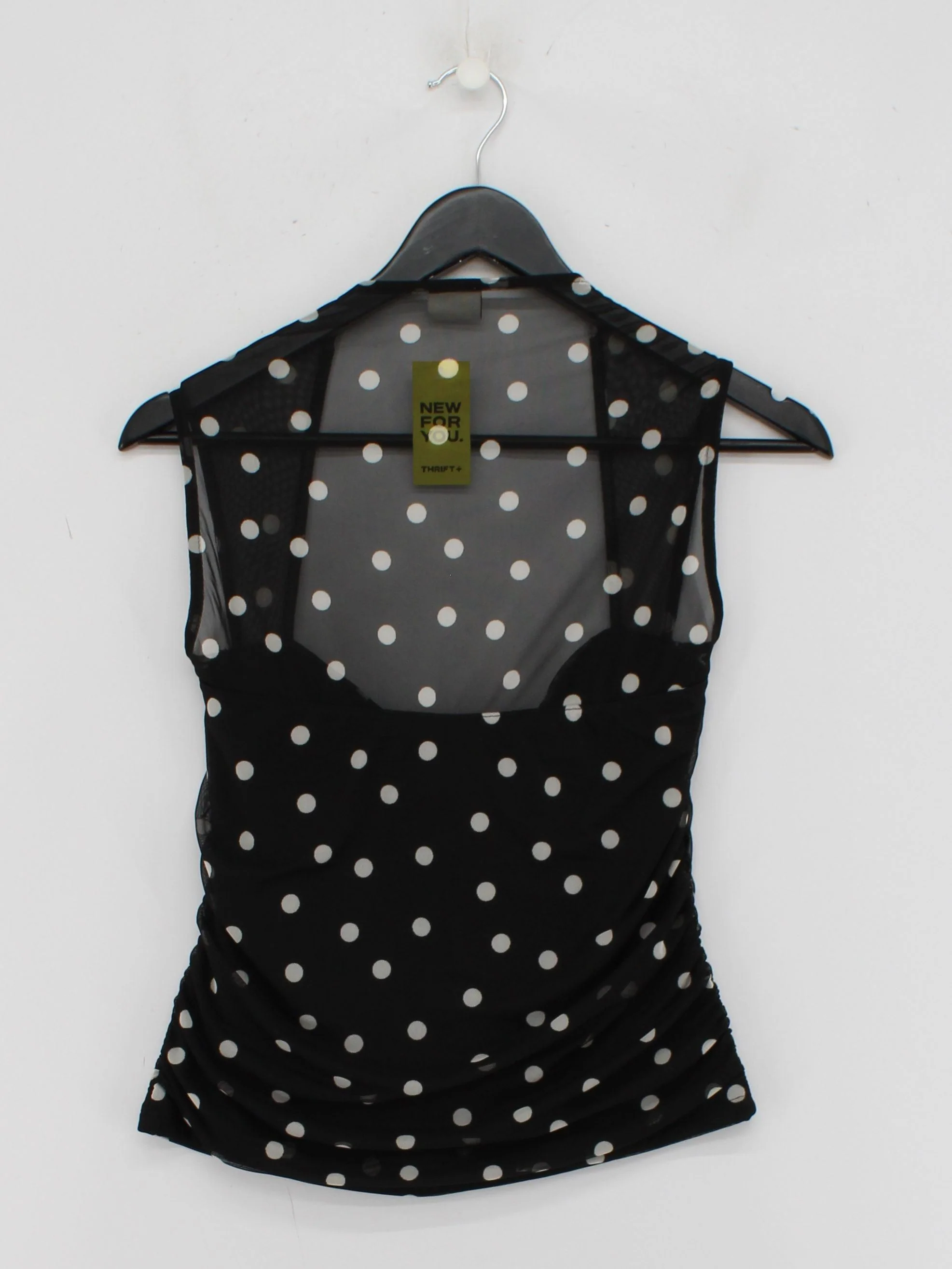 Abercrombie & Fitch Women's Top M Black Polyester with Elastane Basic - Image 2