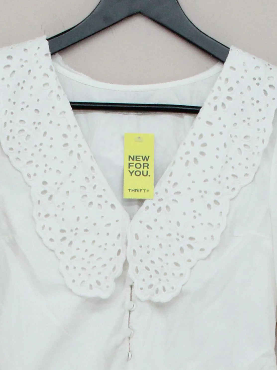 Abercrombie & Fitch Women's Top XS White Cotton with Polyester Basic - Image 3