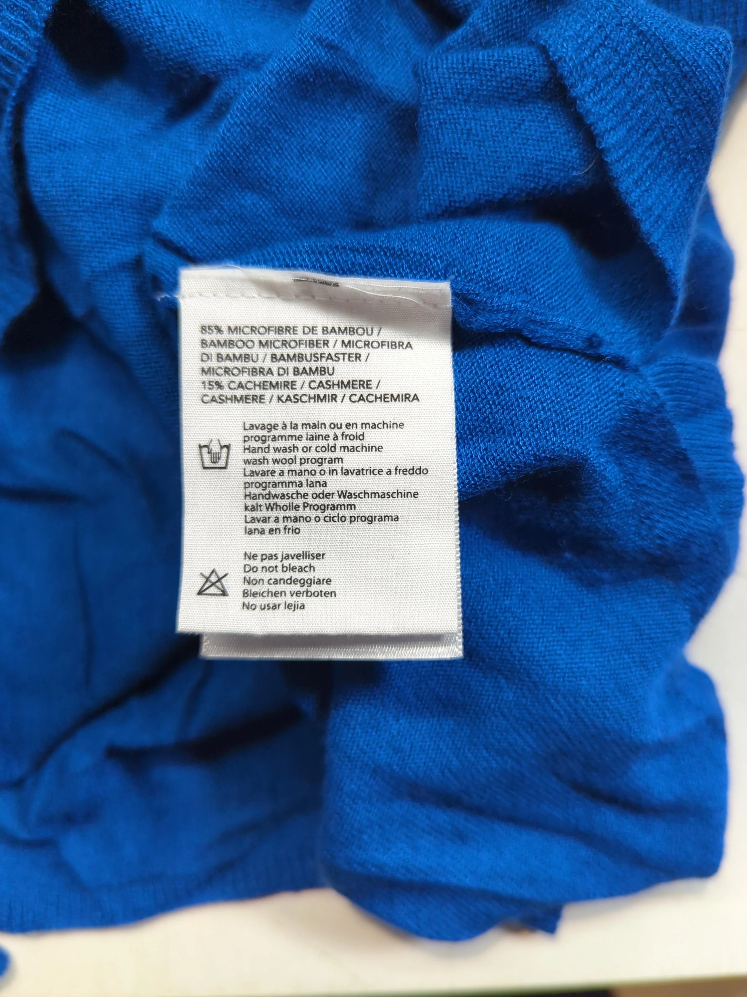 Absolut Cashmere Women's Top S Blue Other with Cashmere Basic - Image 6