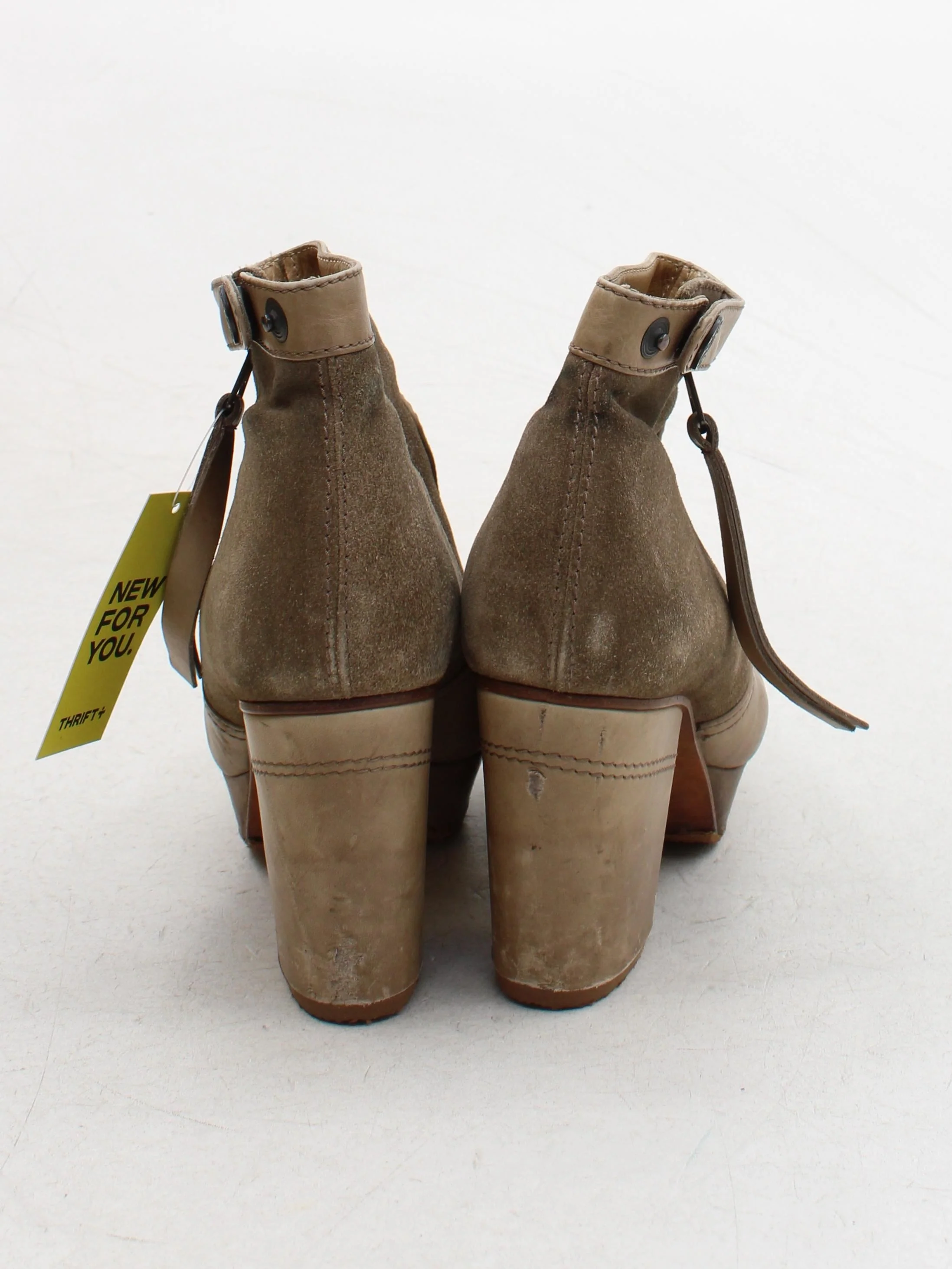 Acne Studios Women's Boots UK 3 Tan Leather with Suede Platform - Image 3