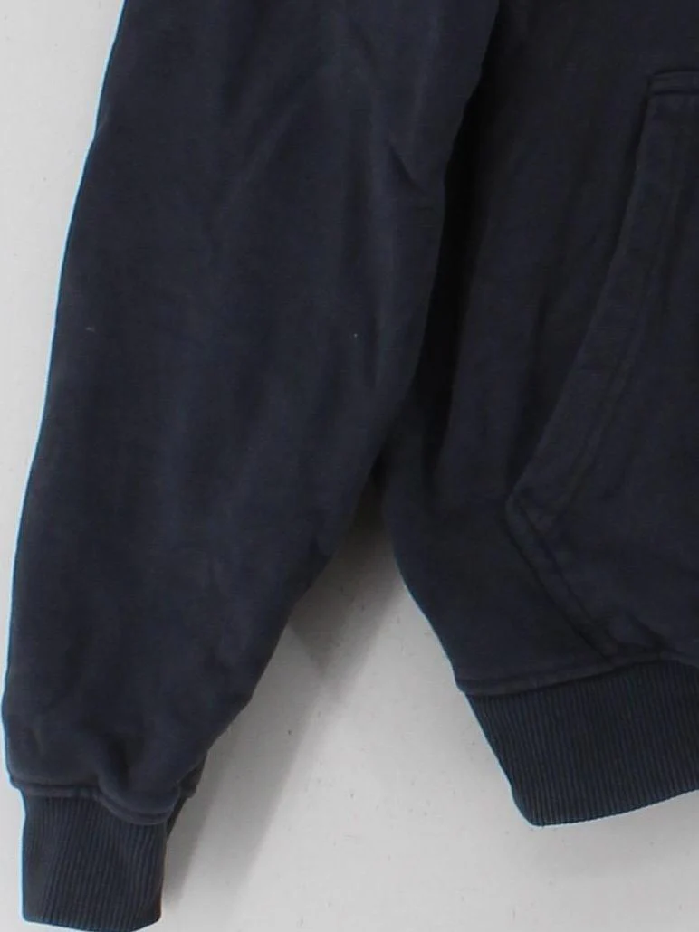 Adanola Men's Hoodie XS Blue Graphic 100% Cotton Pullover - Image 4