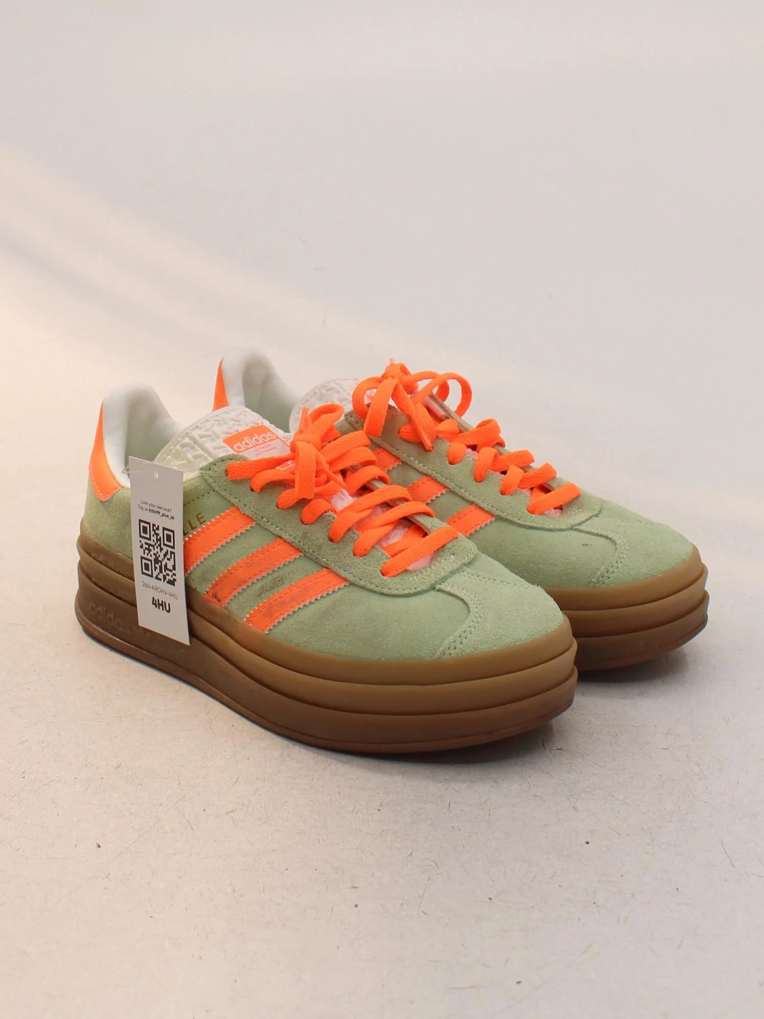 Adidas GAZELLE Women's Trainers SHI 035004 A1H7495 12NNBBVZQ0239 EU38 in Green - Image 4