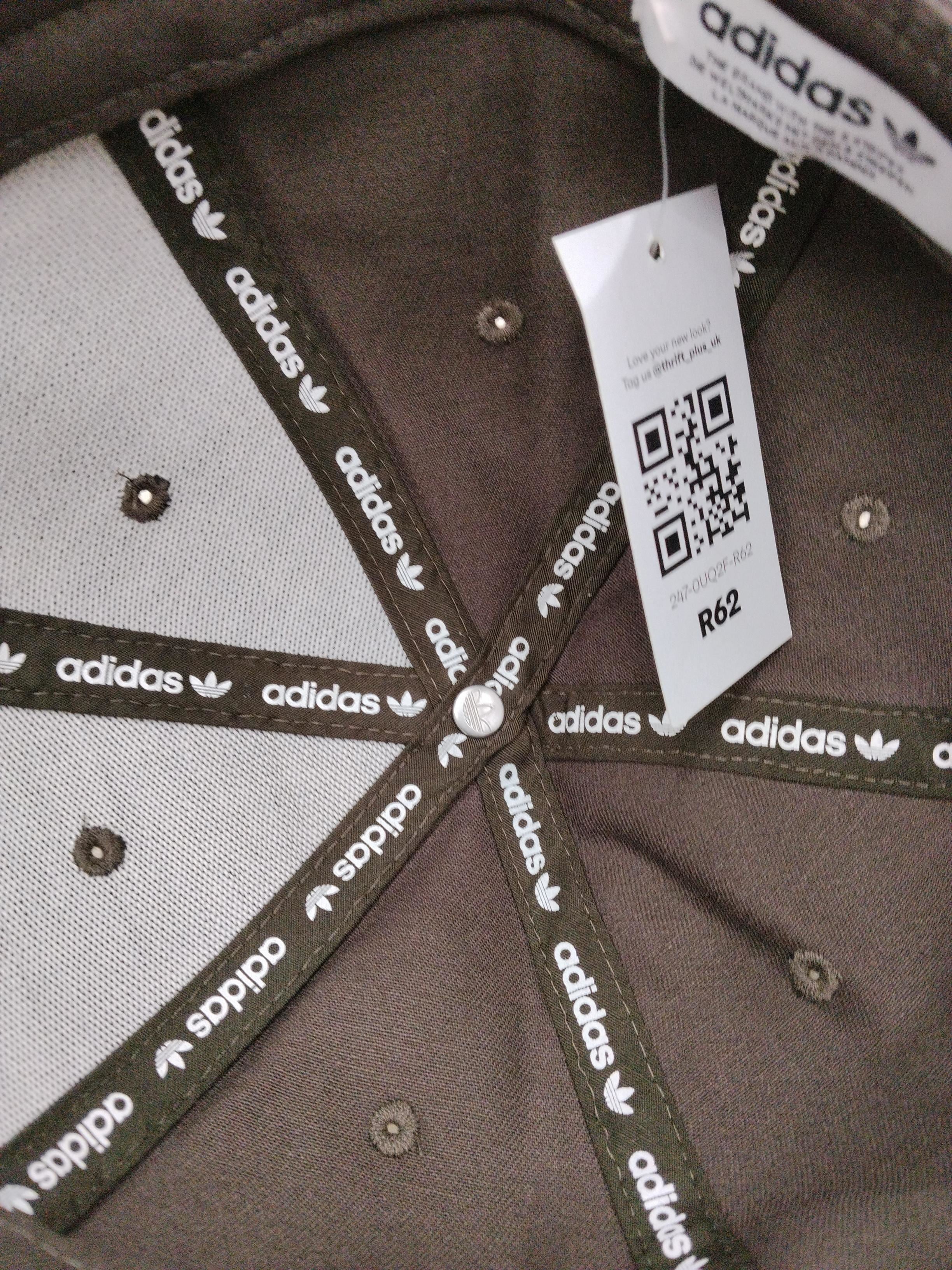 Adidas Men's Hat M Brown 100% Cotton Baseball Cap - Image 4