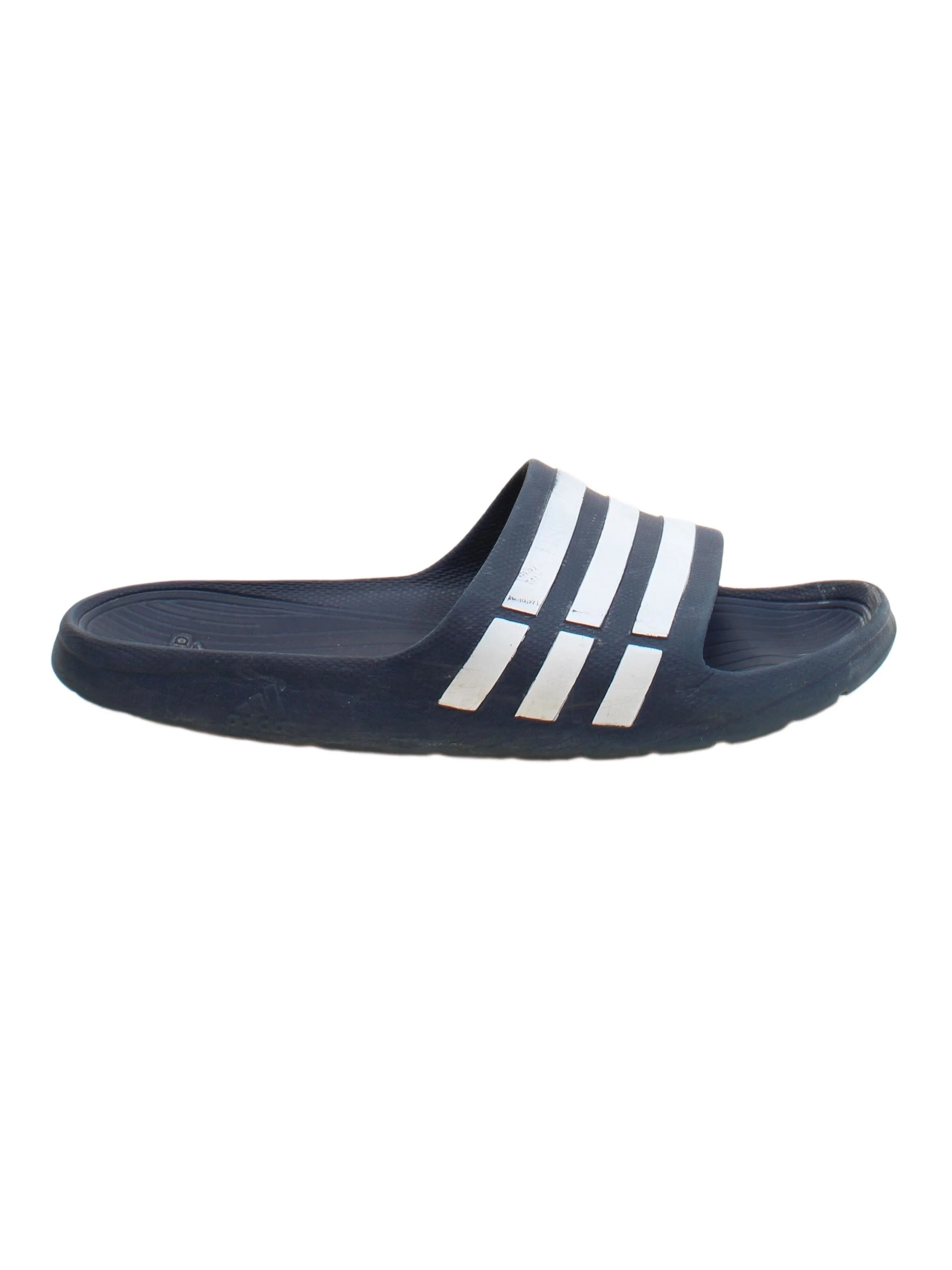 Adidas Men's Sandals UK 9 Blue Striped 100% Other Slider