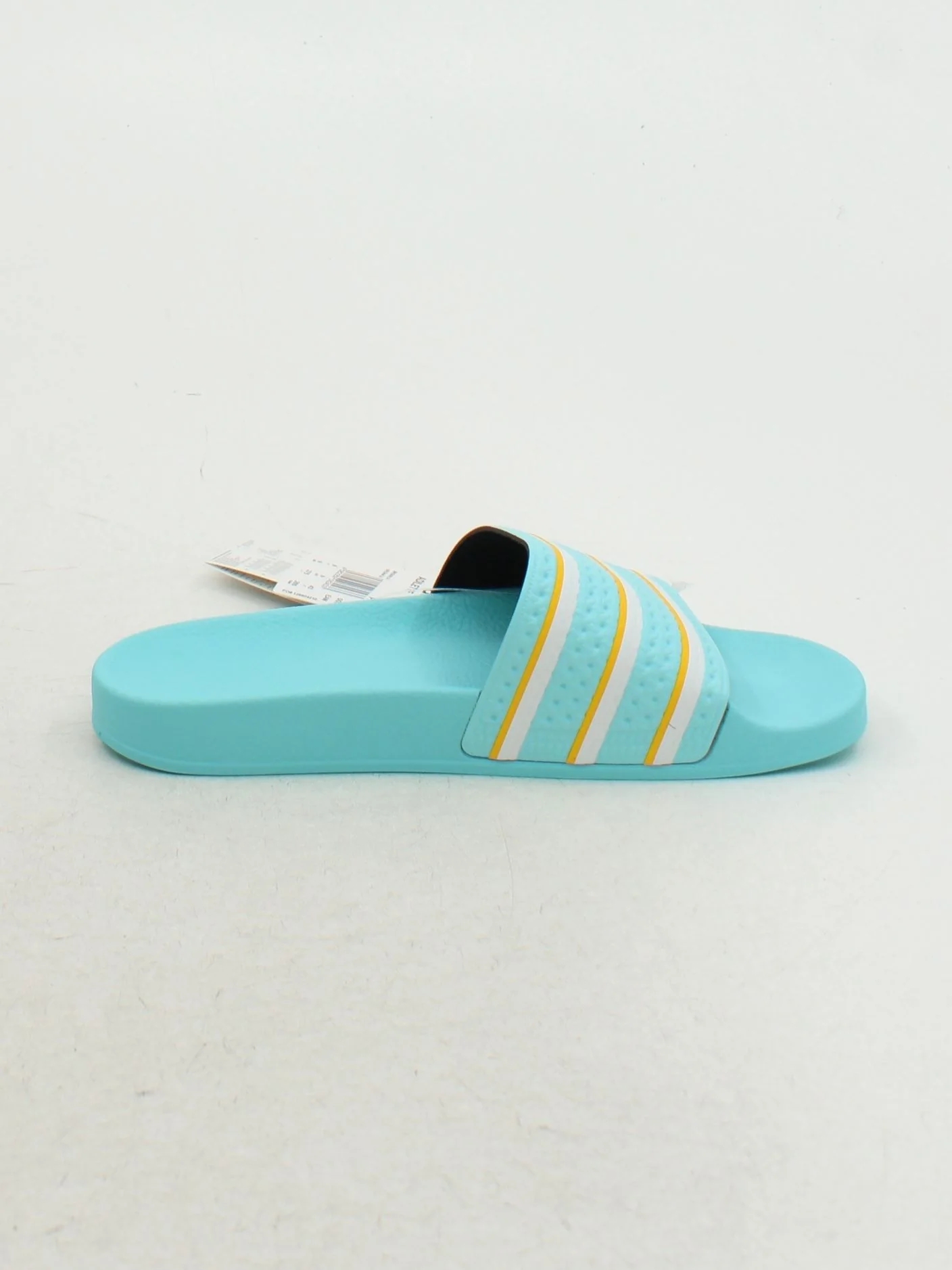 Adidas Men's Sandals UK 9 Blue Striped 100% Other Slider New with tags - Image 5