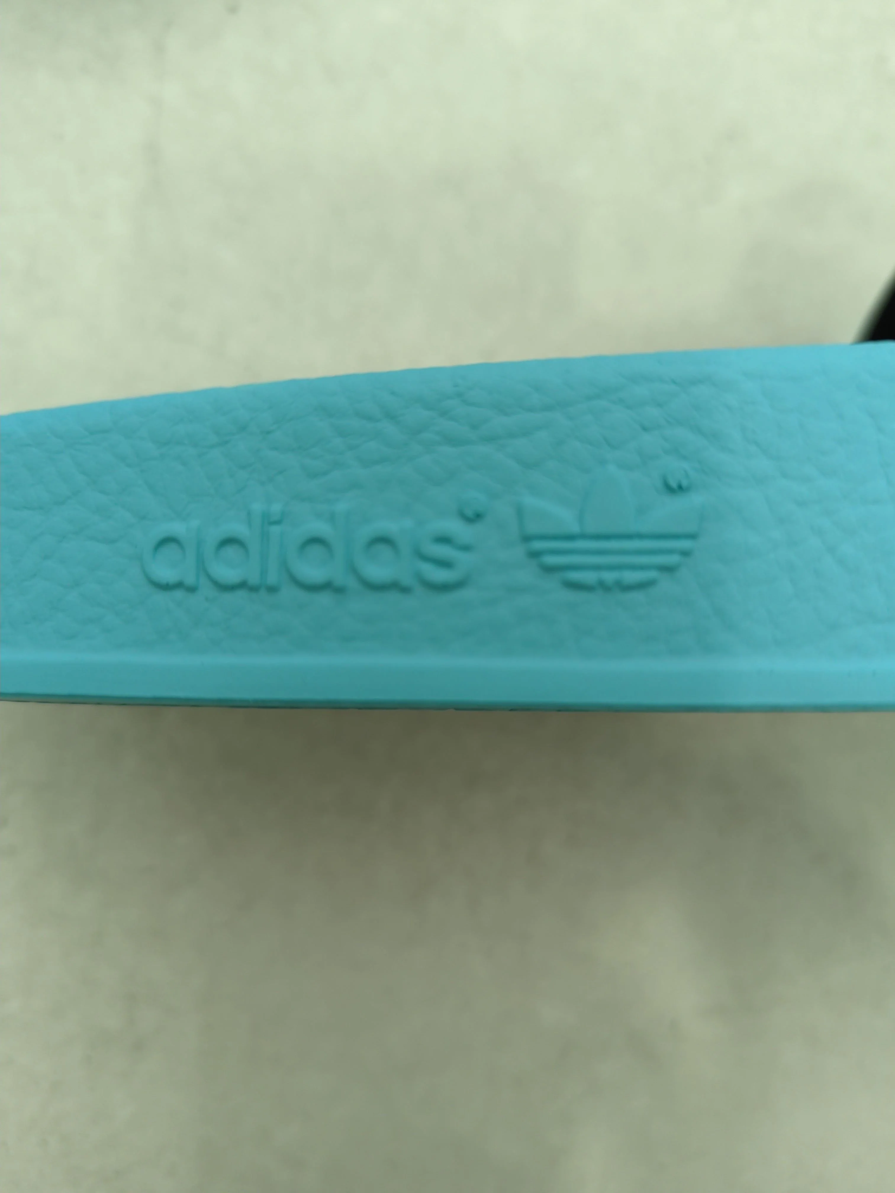 Adidas Men's Sandals UK 9 Blue Striped 100% Other Slider New with tags - Image 6