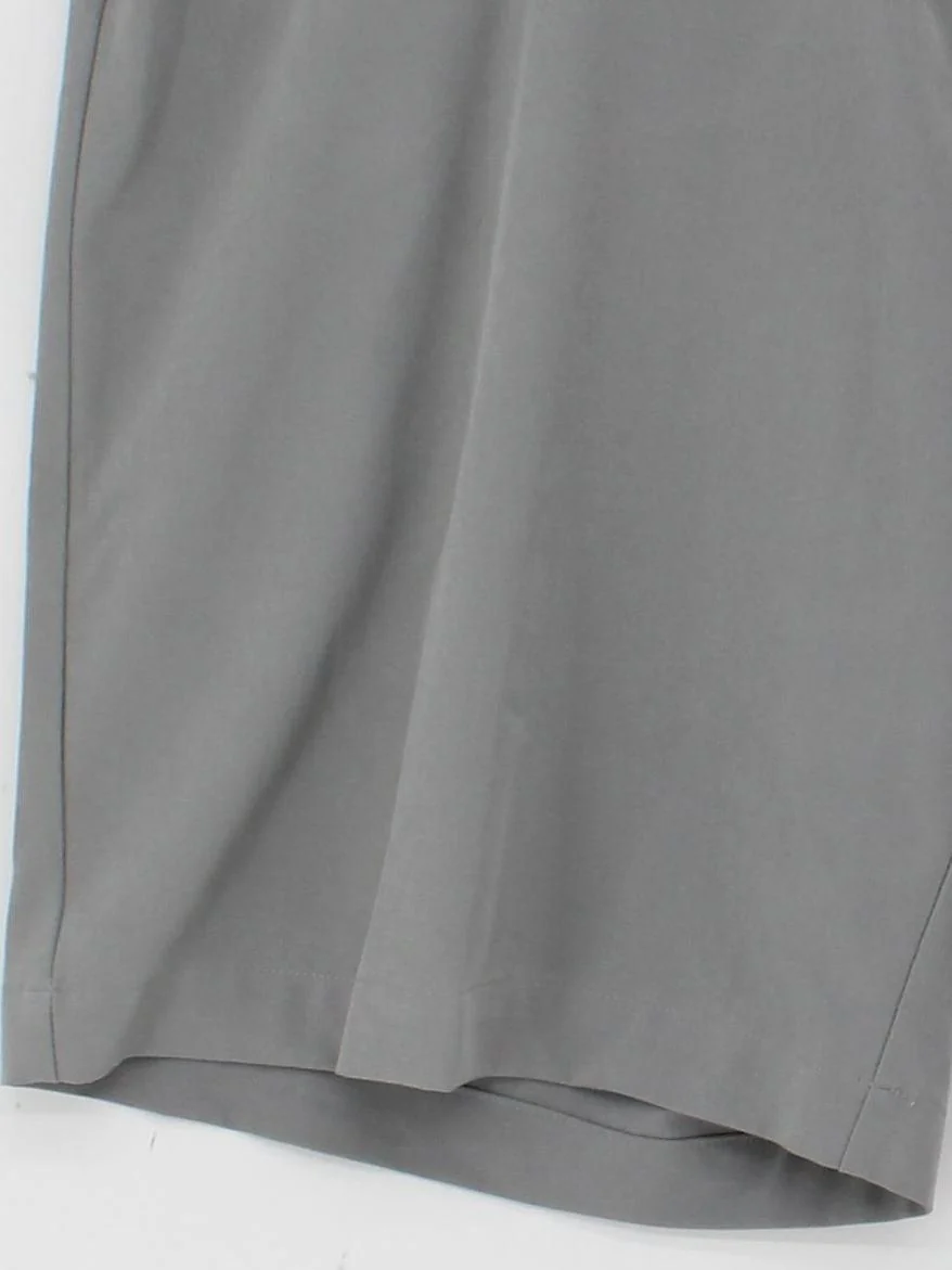 Adidas Men's Shorts W 38 in Grey Polyester with Spandex Sweat - Image 4
