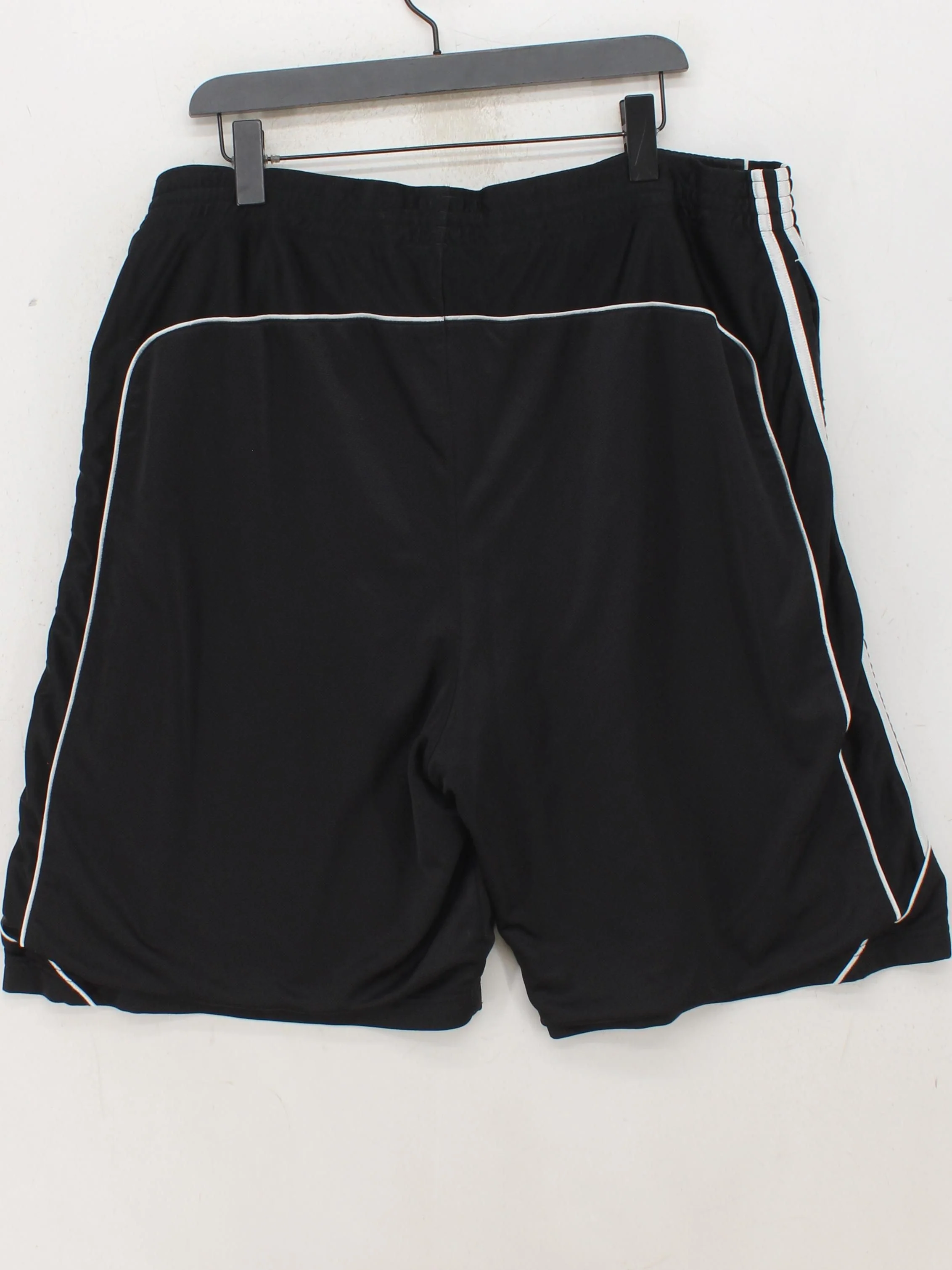 Adidas Men's Shorts XL Black 100% Polyester Sweat - Image 2