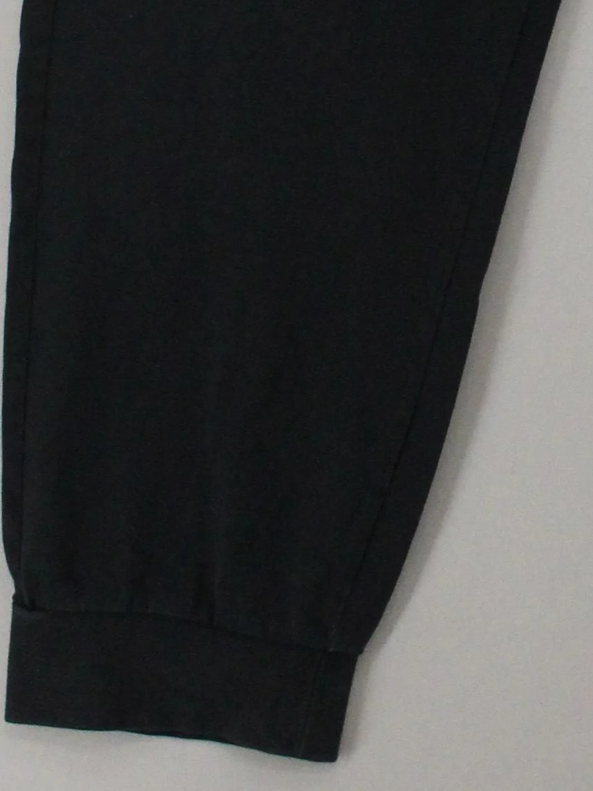 Adidas Men's Sports Bottoms L Black Cotton with Polyester Sweatpants - Image 4