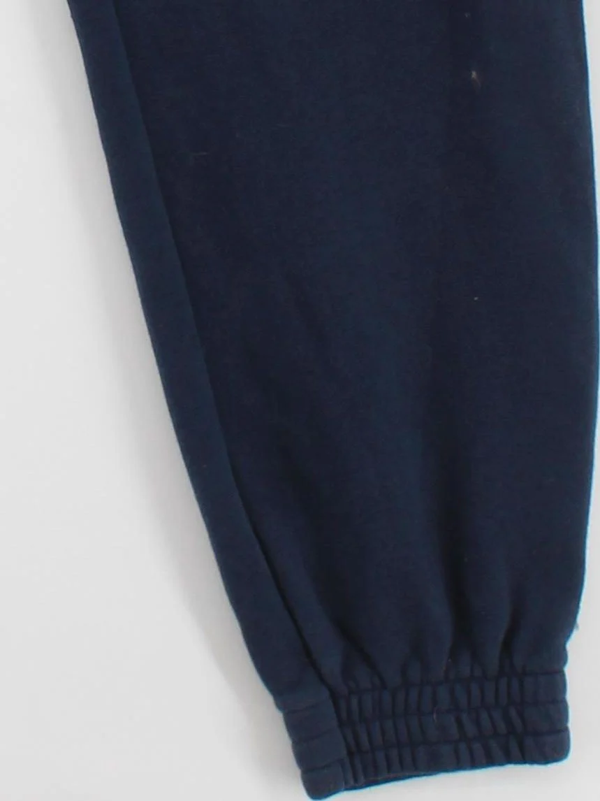 Adidas Men's Sports Bottoms L Blue Graphic Polyester with Cotton Sweatpants - Image 4