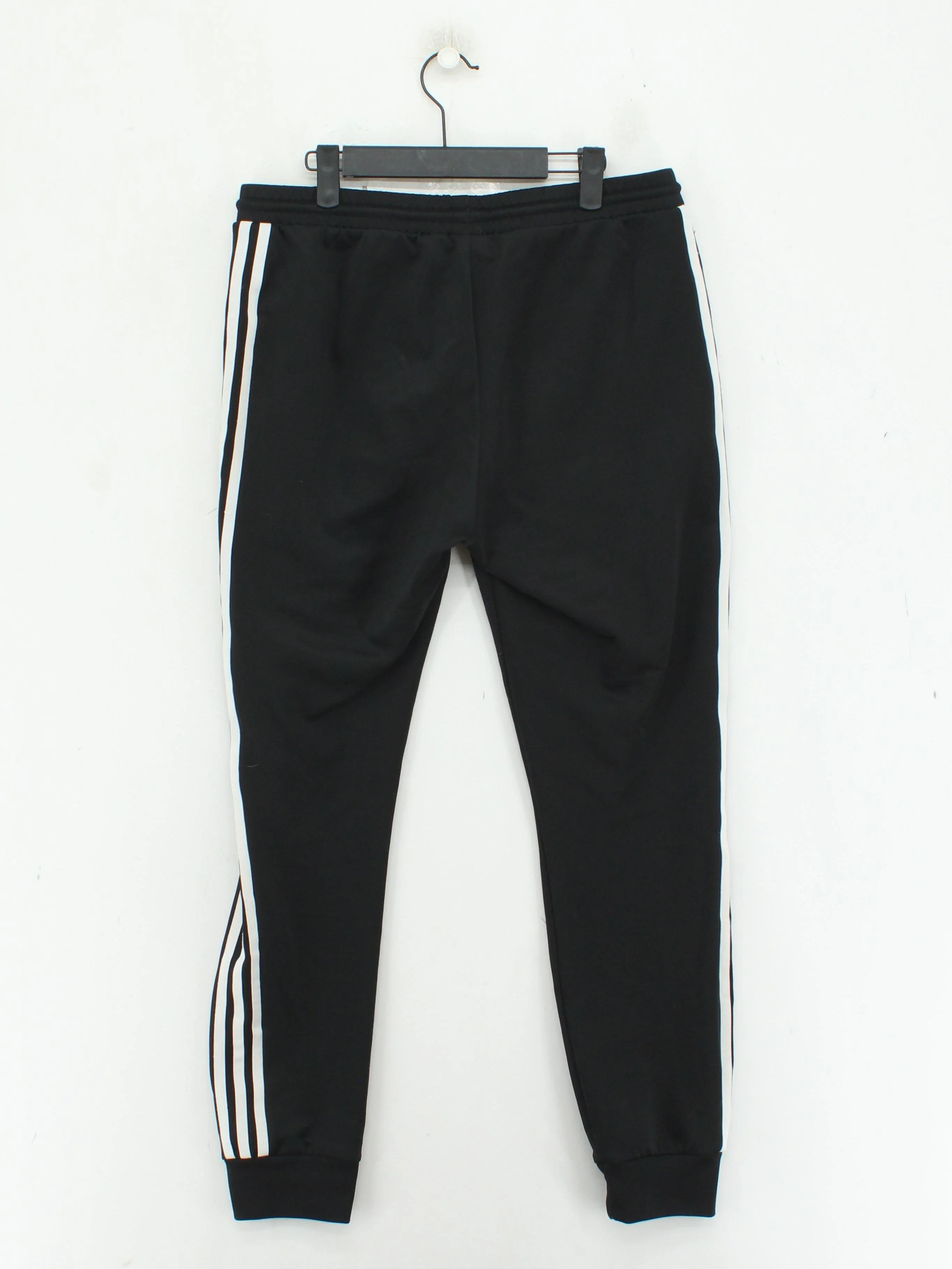 Adidas Men's Sports Bottoms M Black Cotton with Polyester, Spandex Sweatpants - Image 2