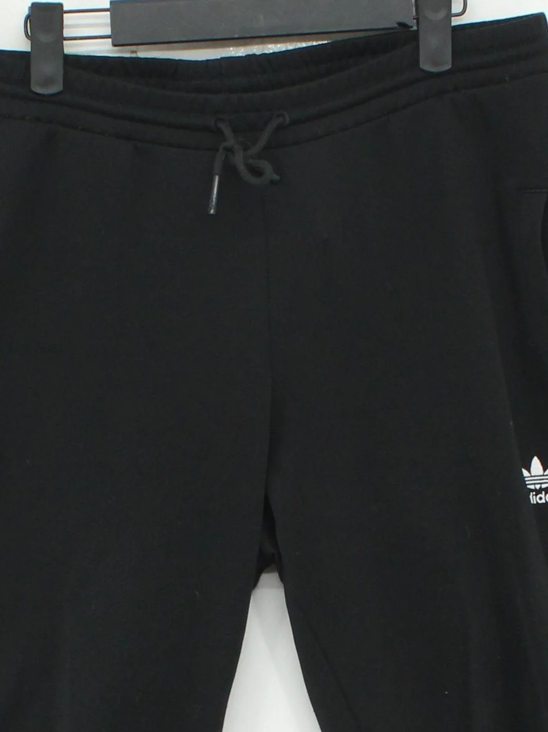 Adidas Men's Sports Bottoms M Black Cotton with Polyester, Spandex Sweatpants - Image 3