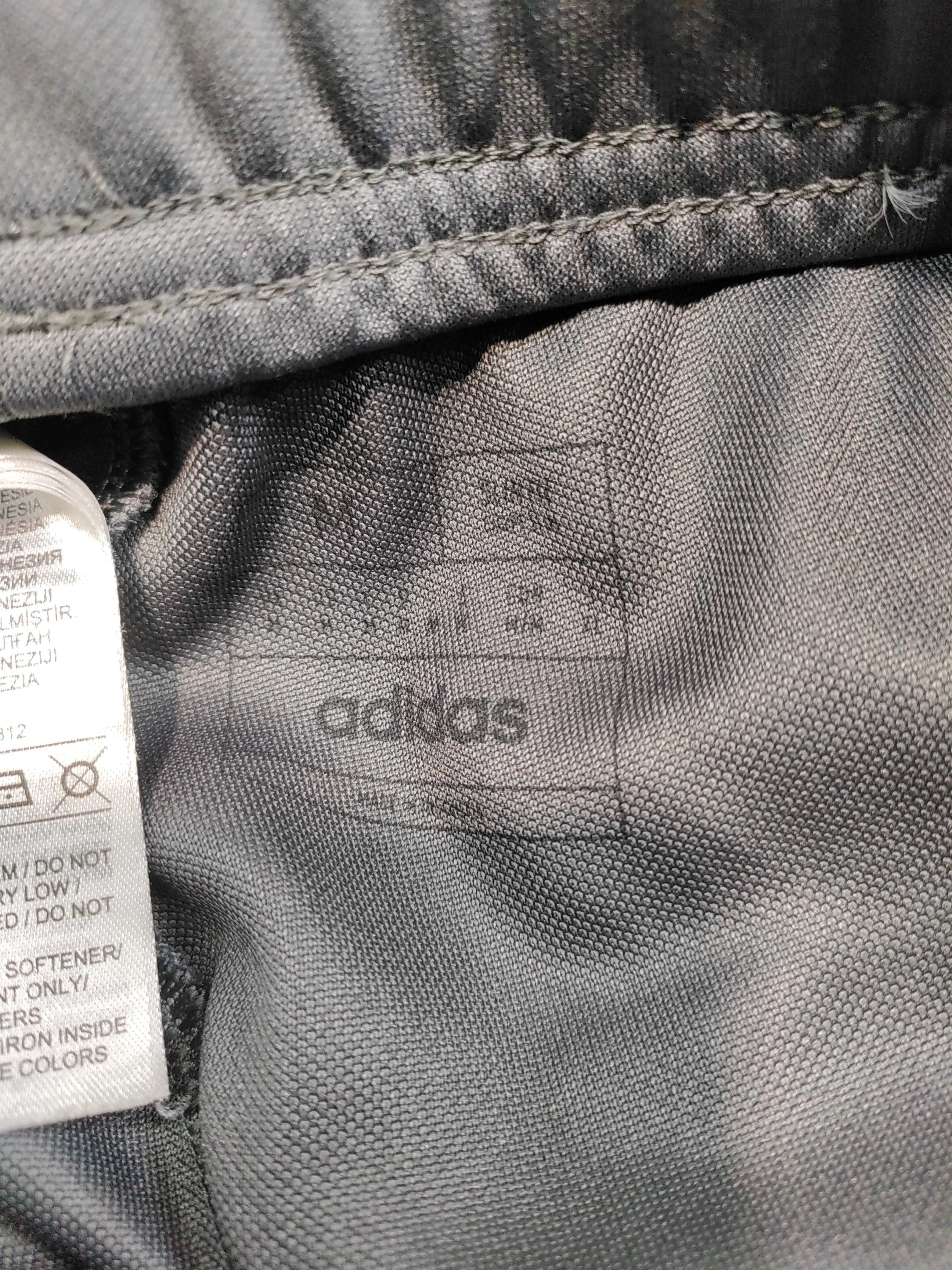 Adidas Men's Sports Bottoms M Grey 100% Polyester Sweatpants - Image 6