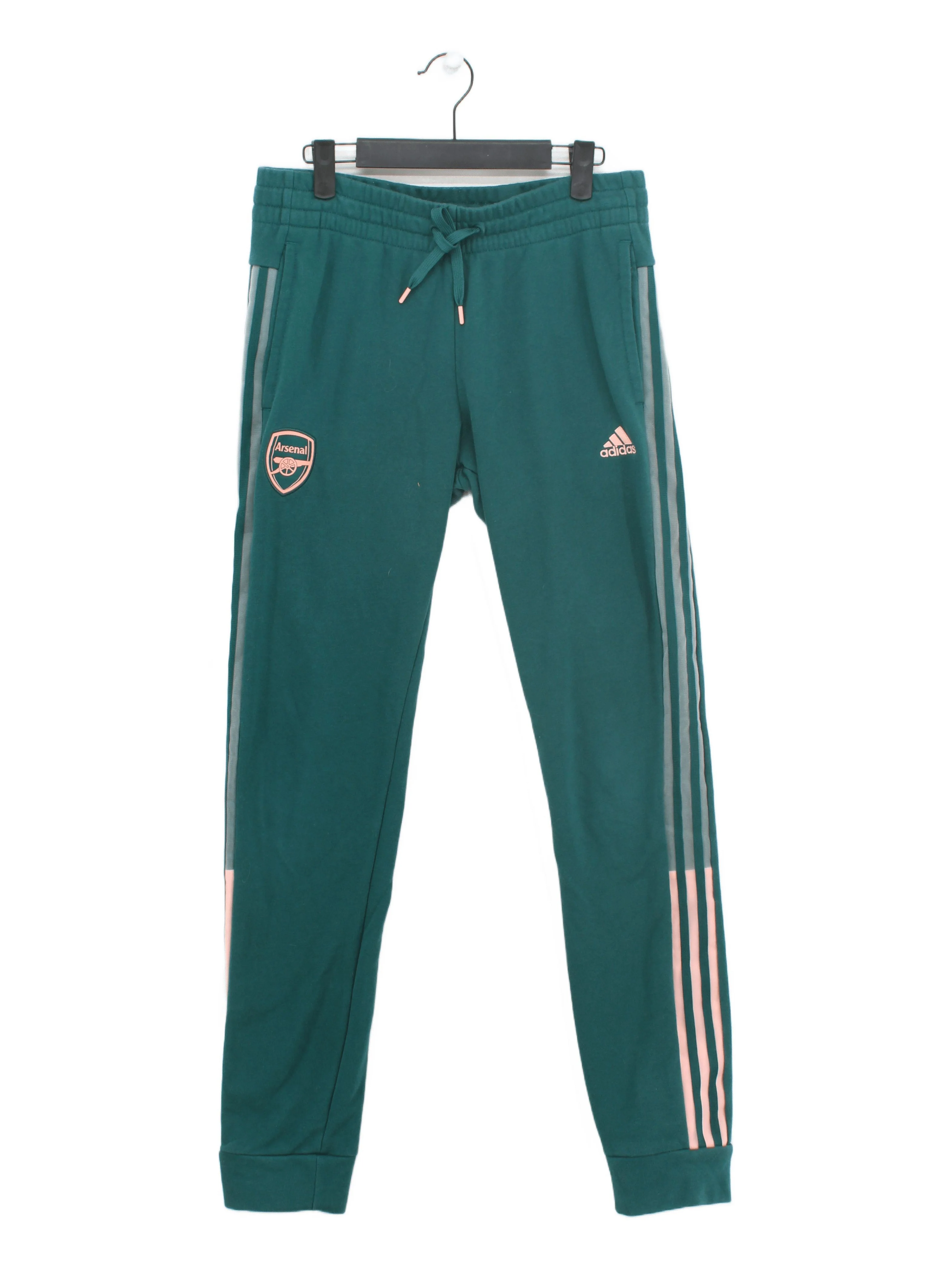 Adidas Men's Sports Bottoms S Green 100% Cotton Sweatpants