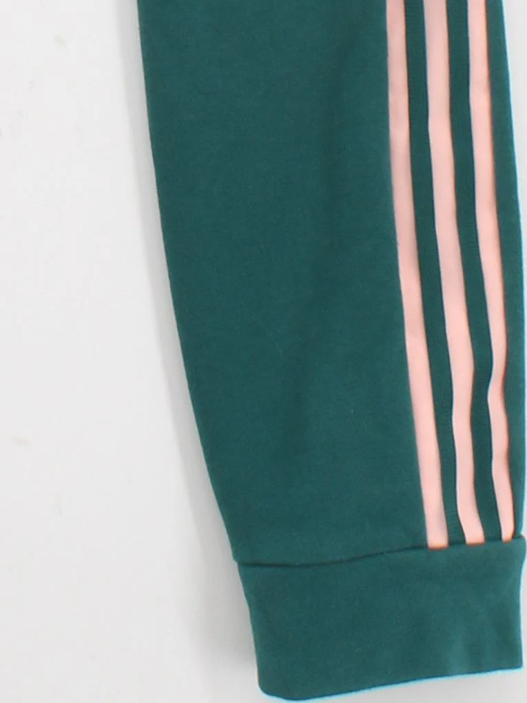 Adidas Men's Sports Bottoms S Green 100% Cotton Sweatpants - Image 4