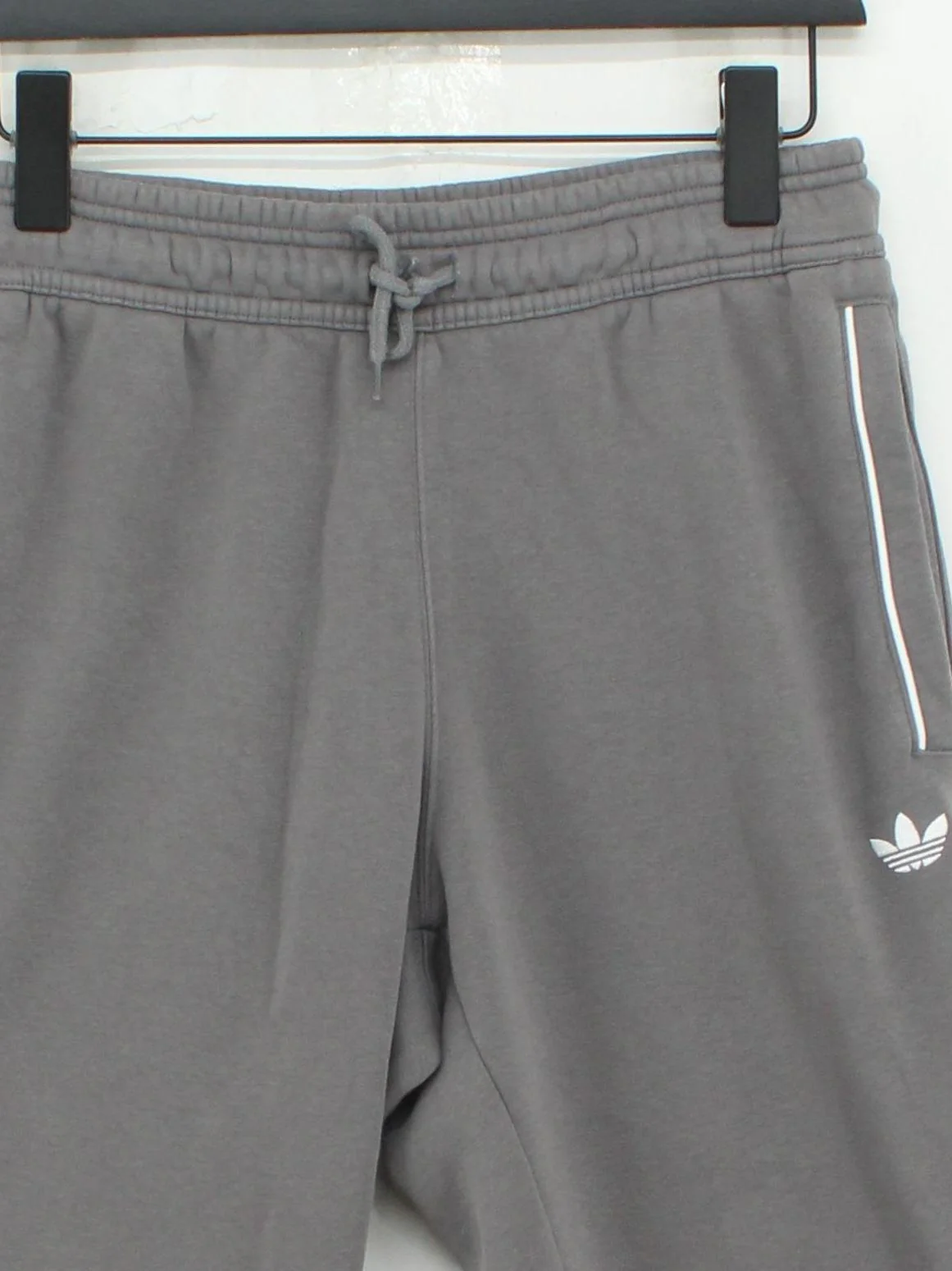 Adidas Men's Sports Bottoms S Grey Cotton with Polyester Tapered Sweatpants - Image 3