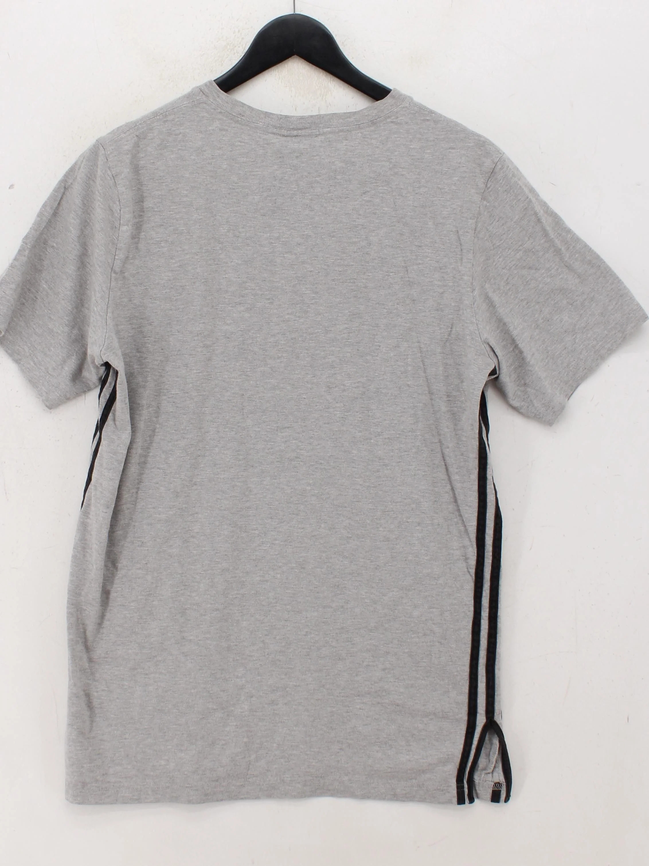 Adidas Men's T-Shirt M Grey Graphic 100% Cotton Basic - Image 2