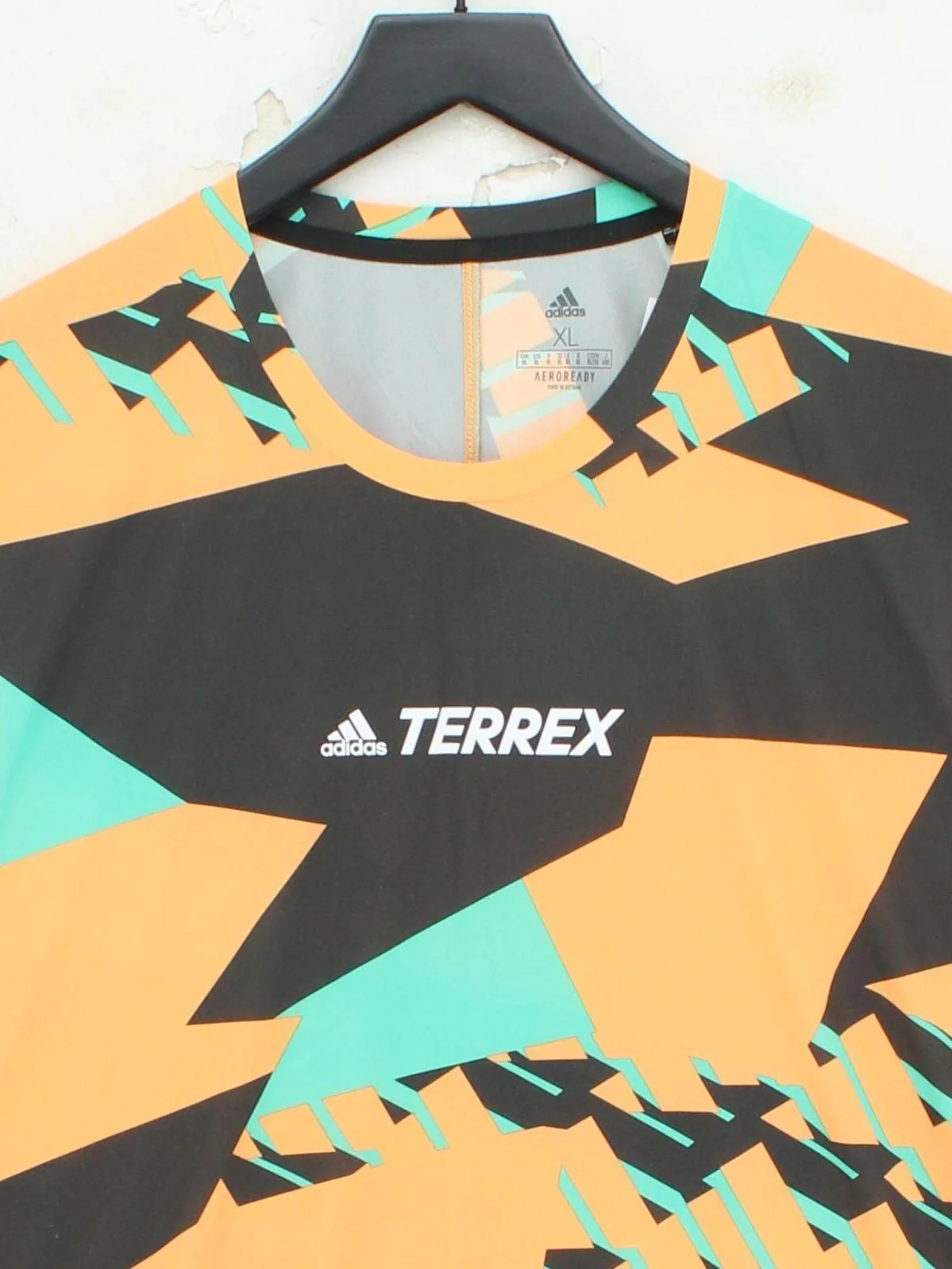 Adidas Men's T-Shirt XL Multi 100% Polyester Basic - Image 3