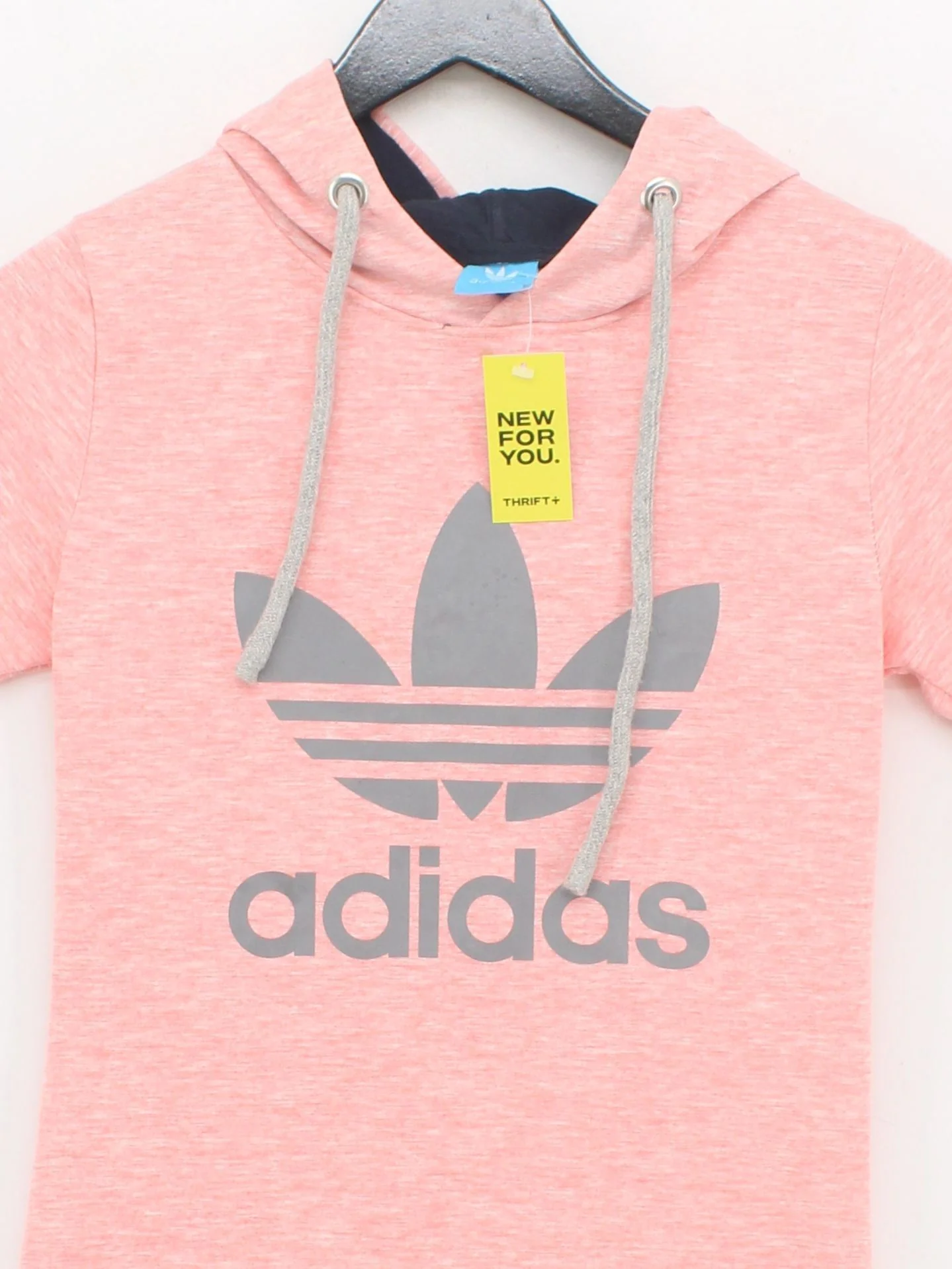 Adidas T-Shirt Mini Dress XS in Pink - Image 3