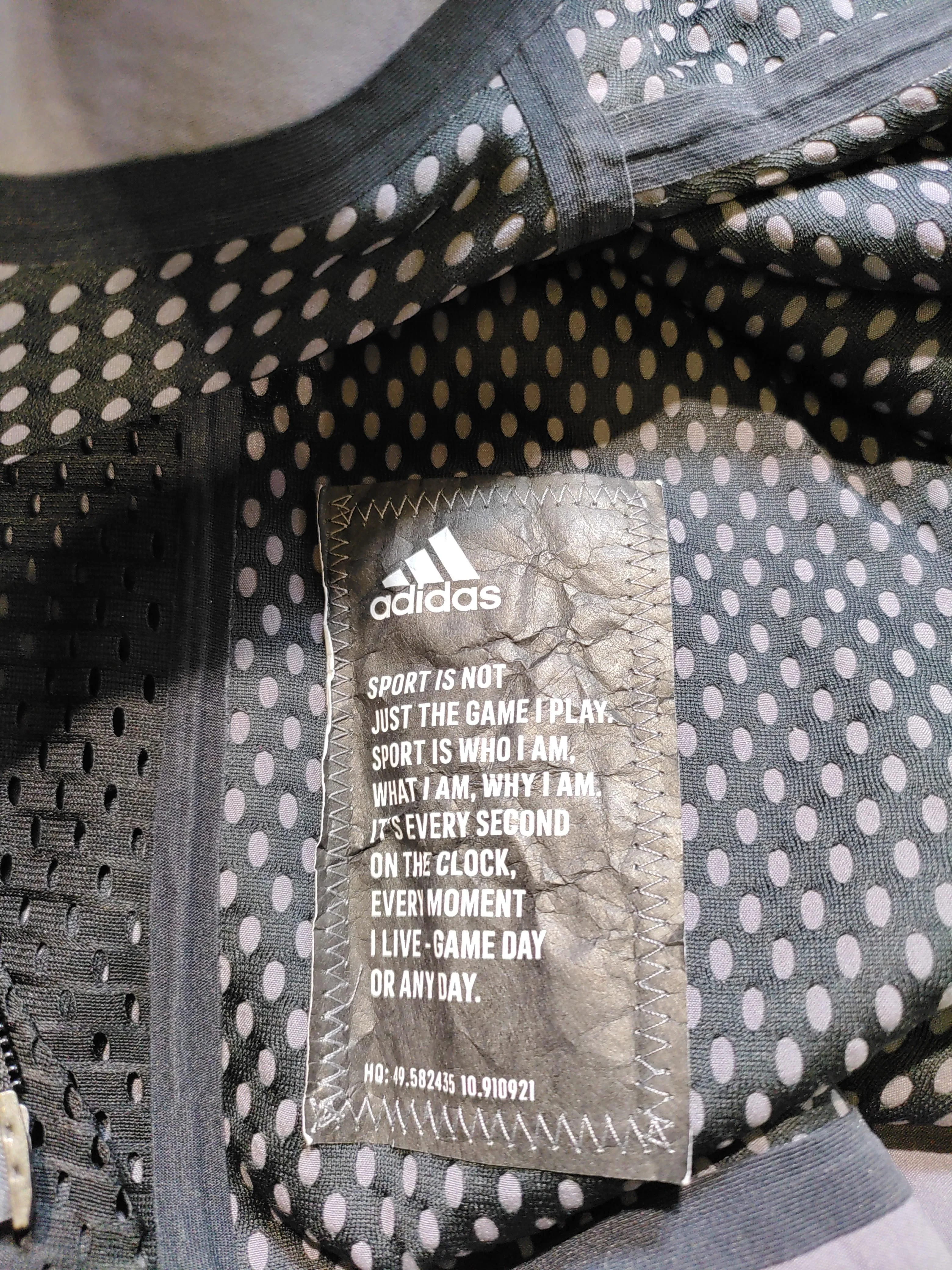 Adidas Windbreaker jacket grey - Image 5
