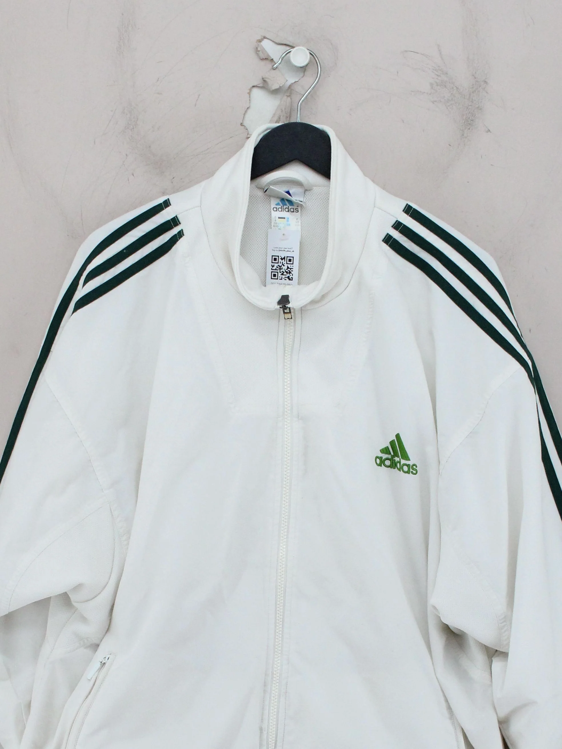 Adidas Windbreaker jacket white - Image 3