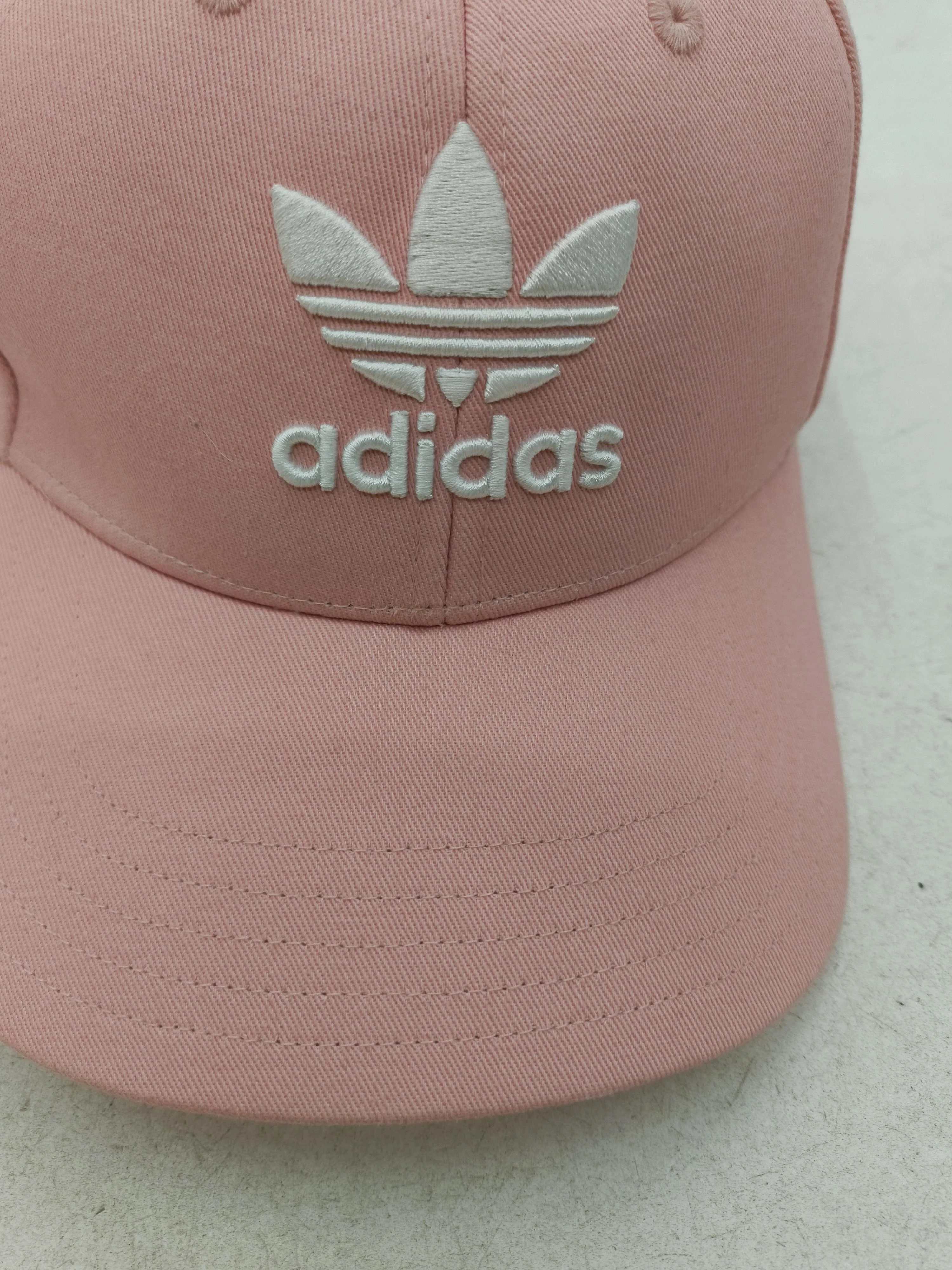 Adidas Women's Hat Pink Cotton with Polyester Baseball Cap - Image 3