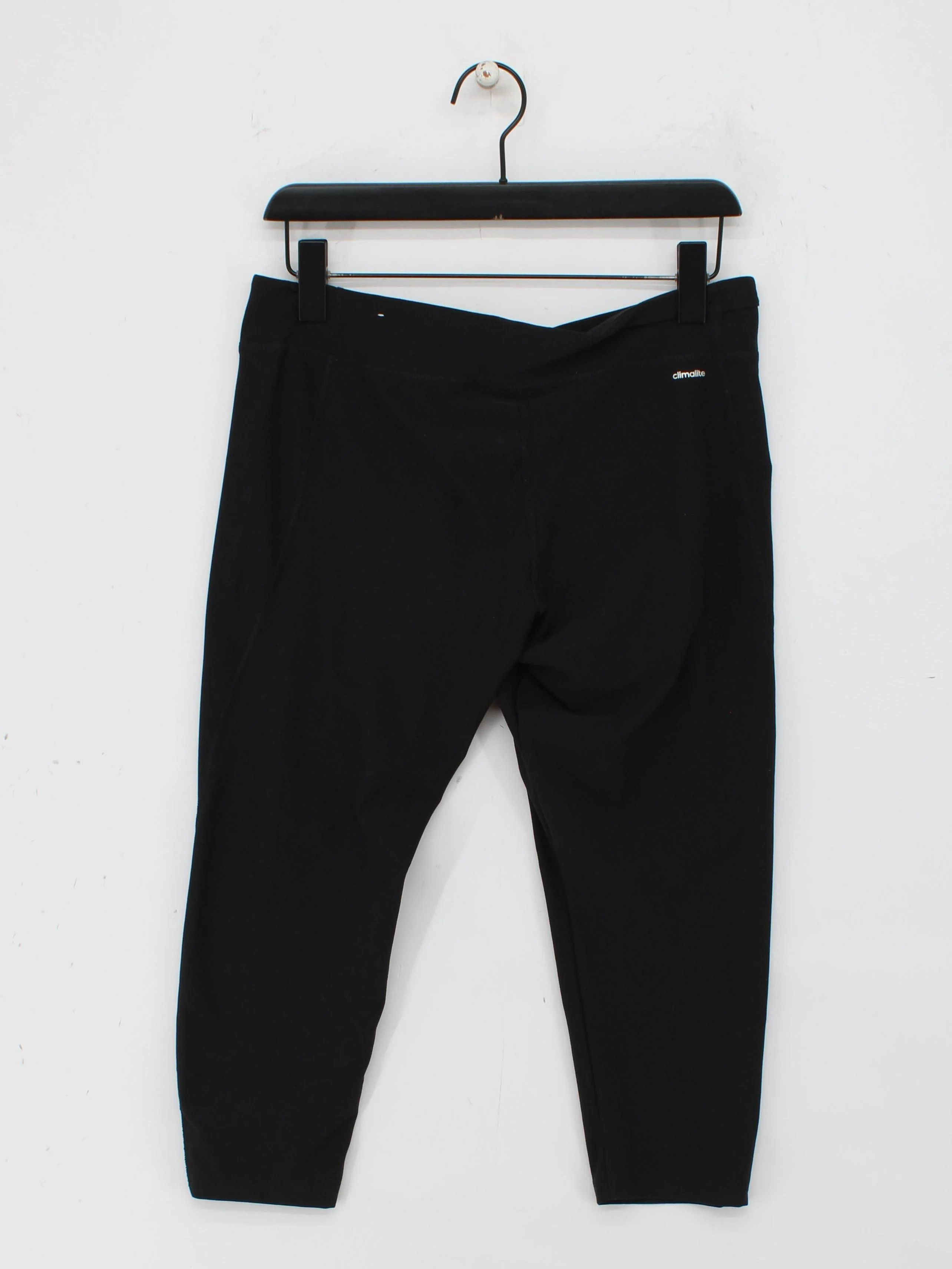 Adidas Women's Leggings L Black Polyester with Elastane Capri - Image 2