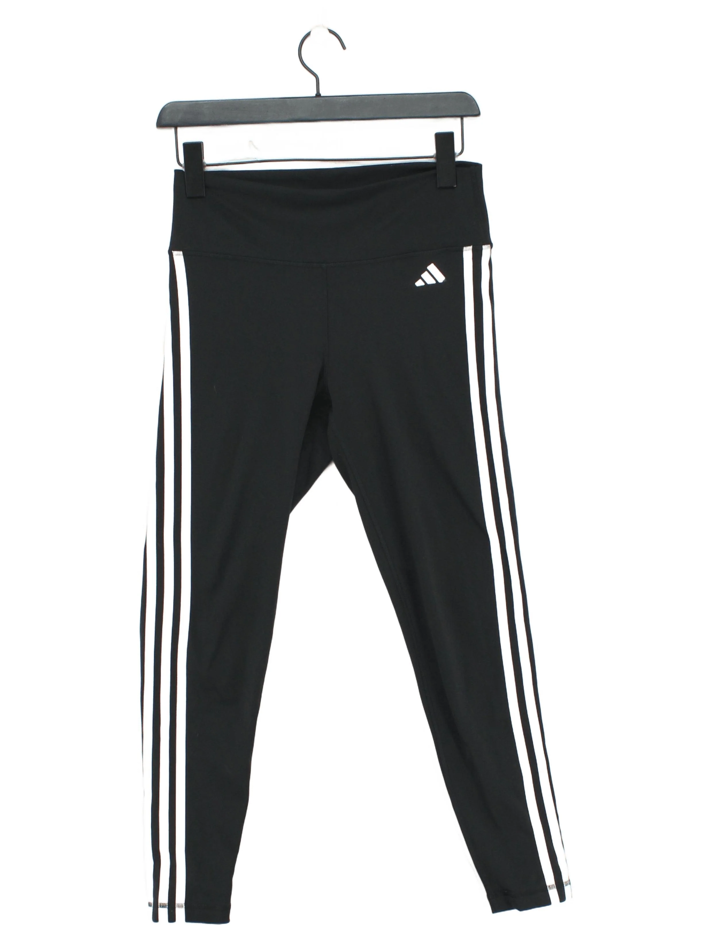 Adidas Women's Leggings M Black Polyester with Spandex Full length