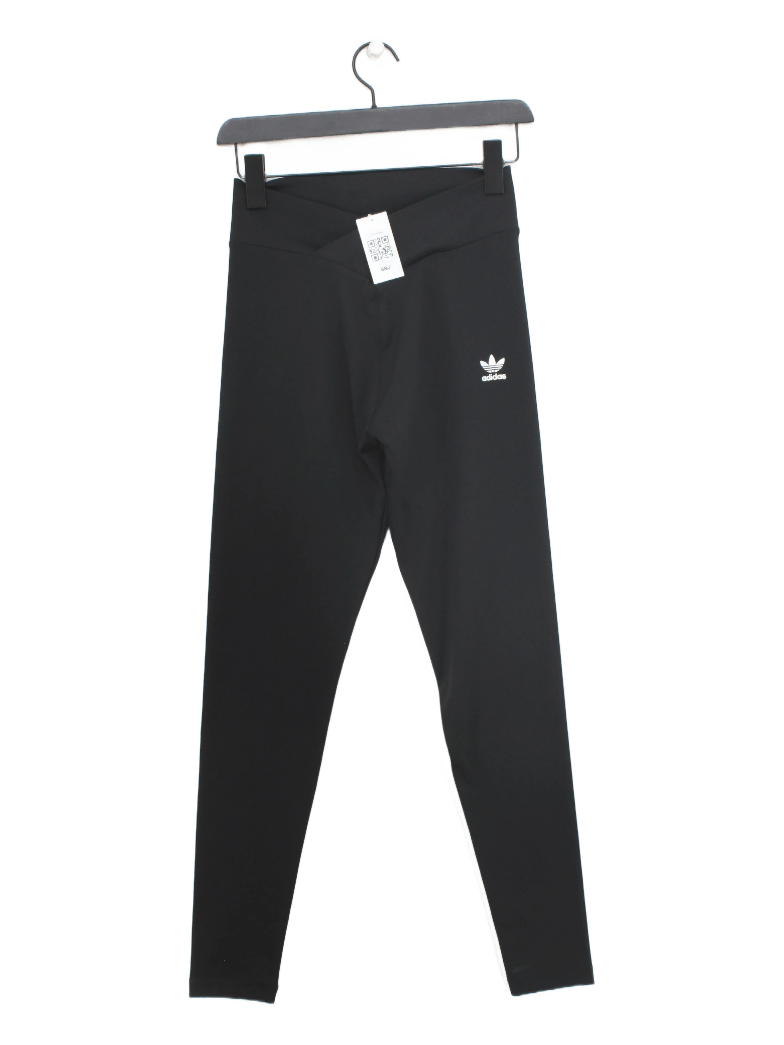 Adidas Women's Leggings M Black Polyester with Spandex Full length