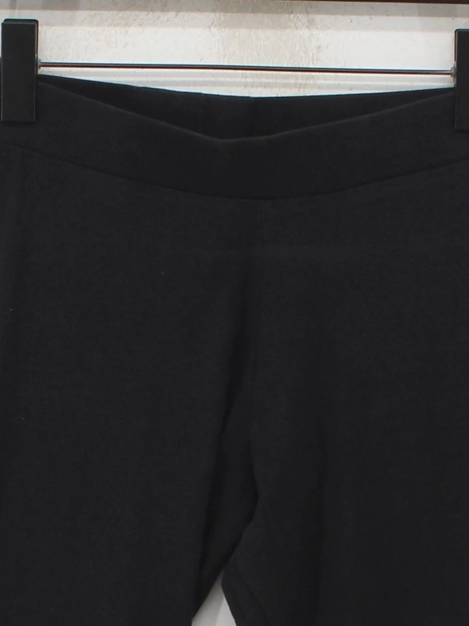 Adidas Women's Leggings UK 16 Black Striped Cotton with Spandex Full length - Image 3