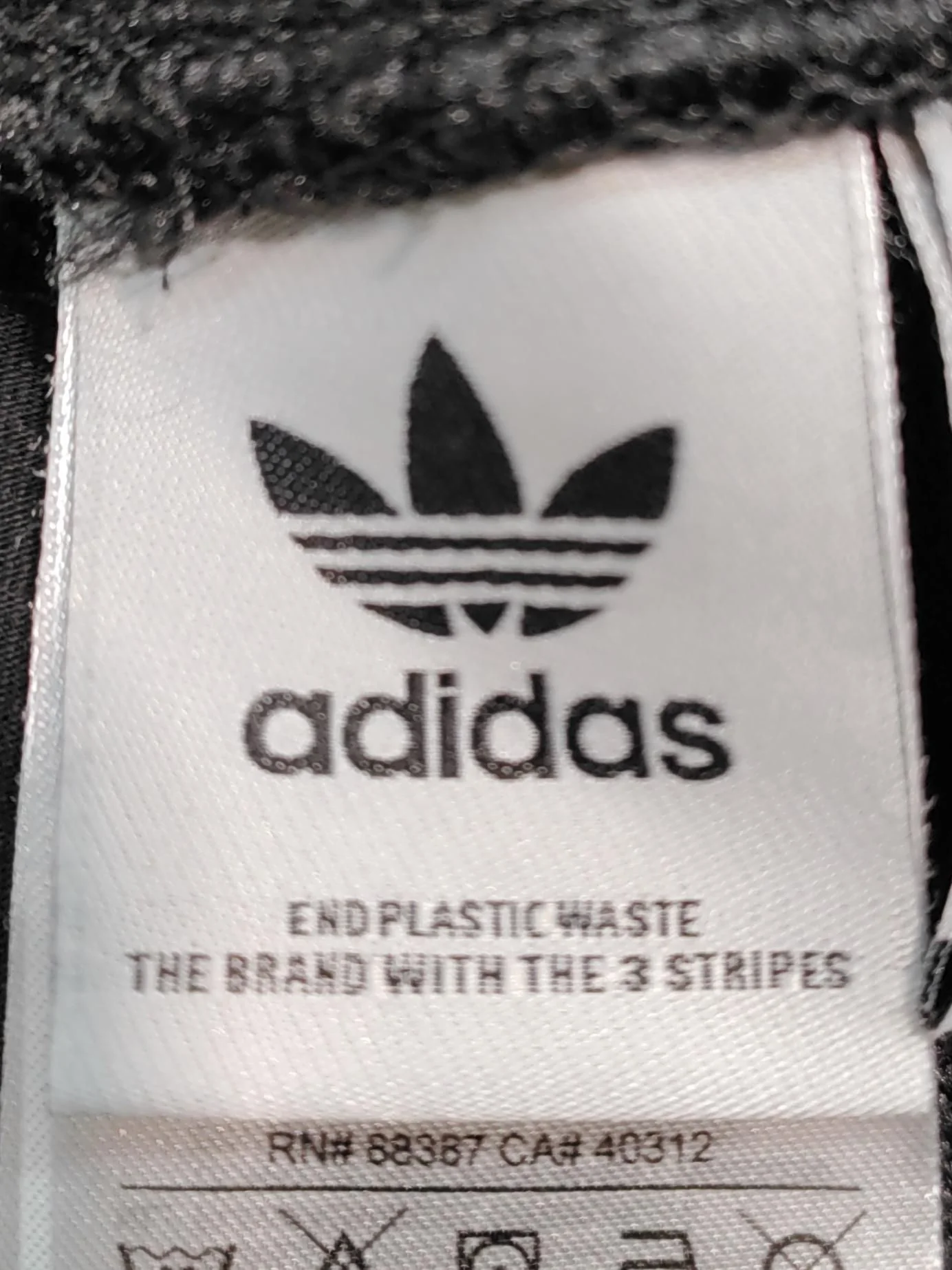 Adidas Women's Leggings UK 16 Black Striped Cotton with Spandex Full length - Image 6