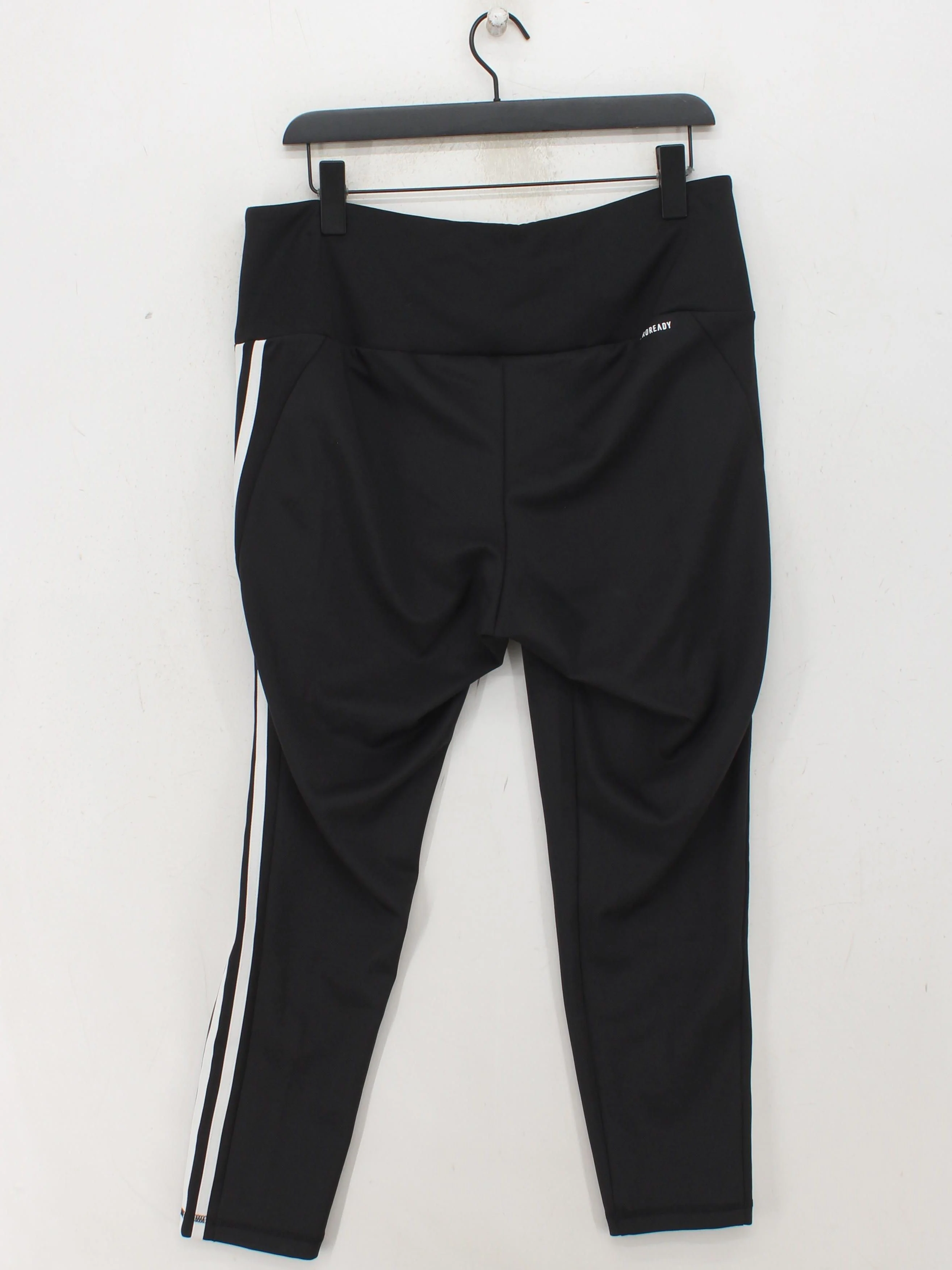 Adidas Women's Leggings XXL Black 100% Elastane Capri - Image 2