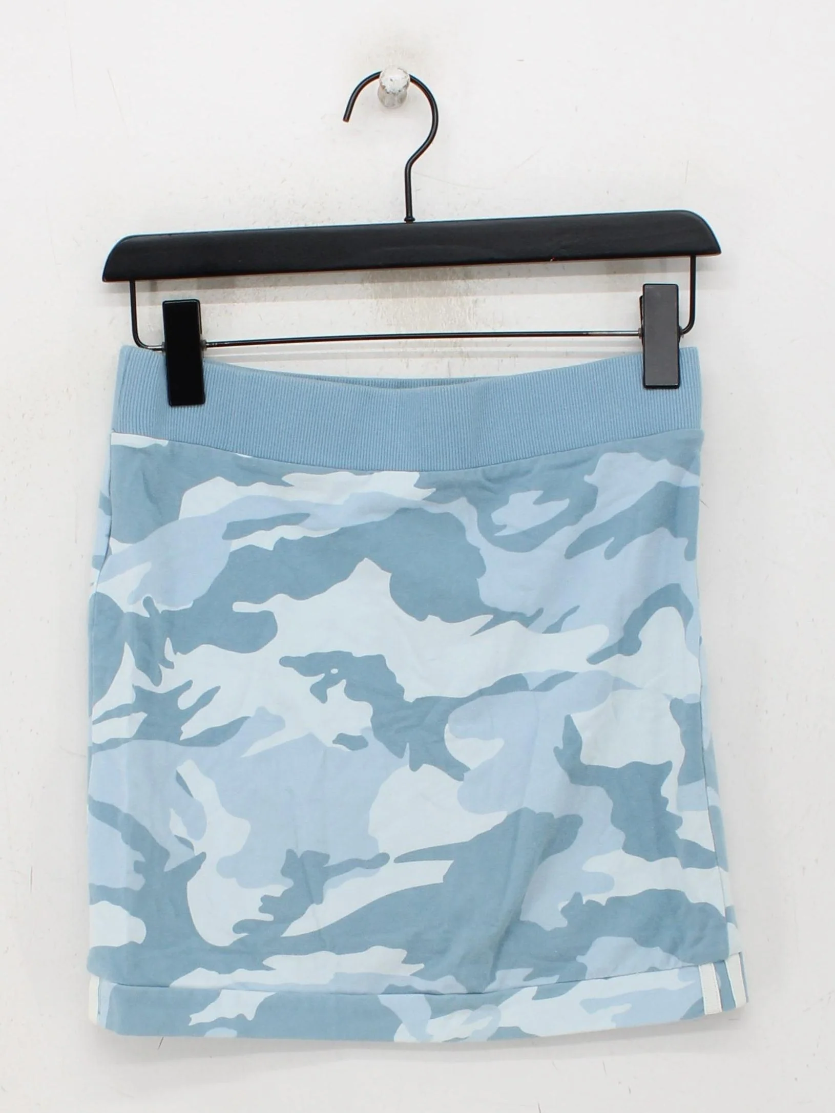 Adidas Women's Mini Skirt S Blue Animal Print Cotton with Elastane Short Mini - Image 2